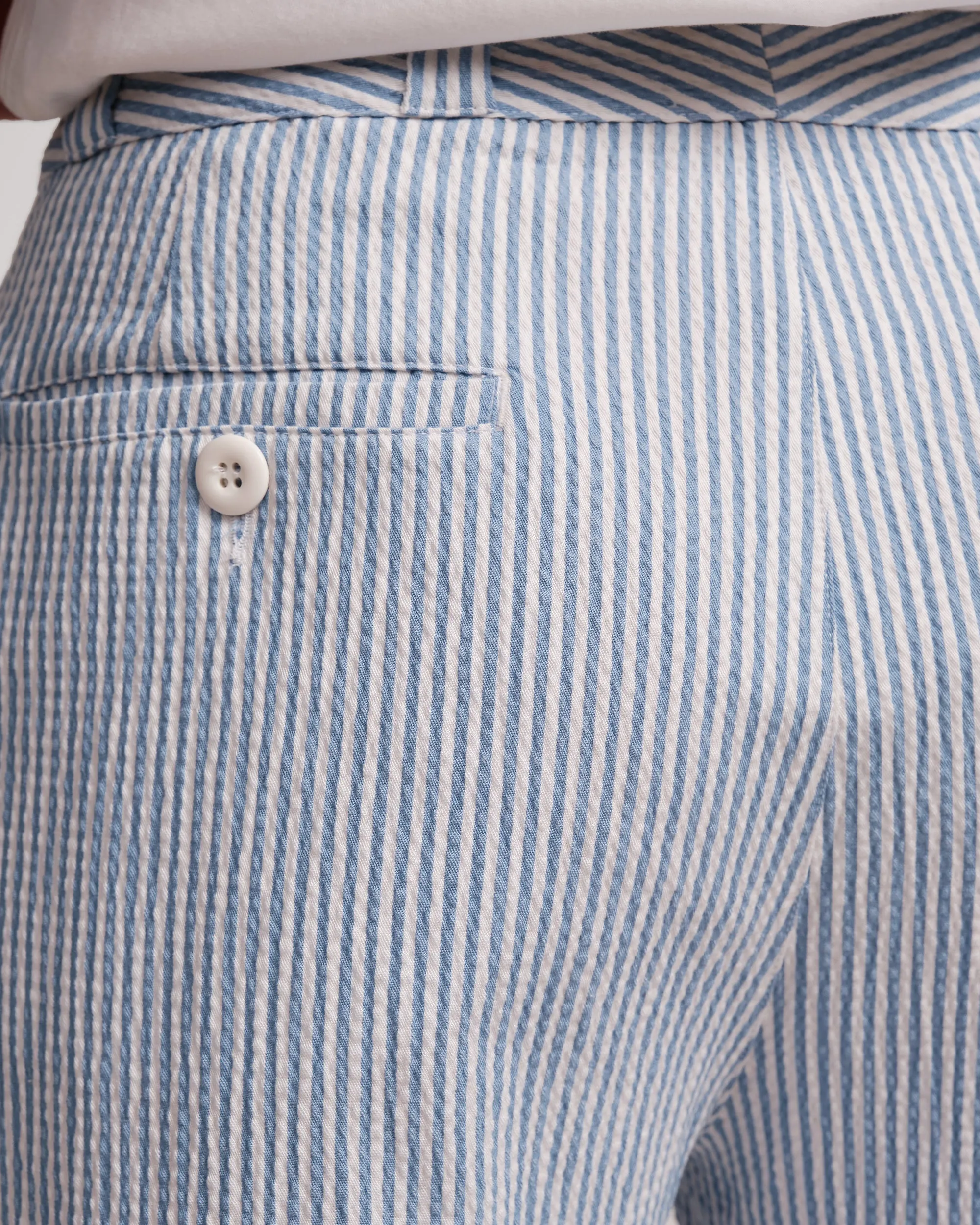 Coleman Pant - Stripe Seersucker Tapered Fit