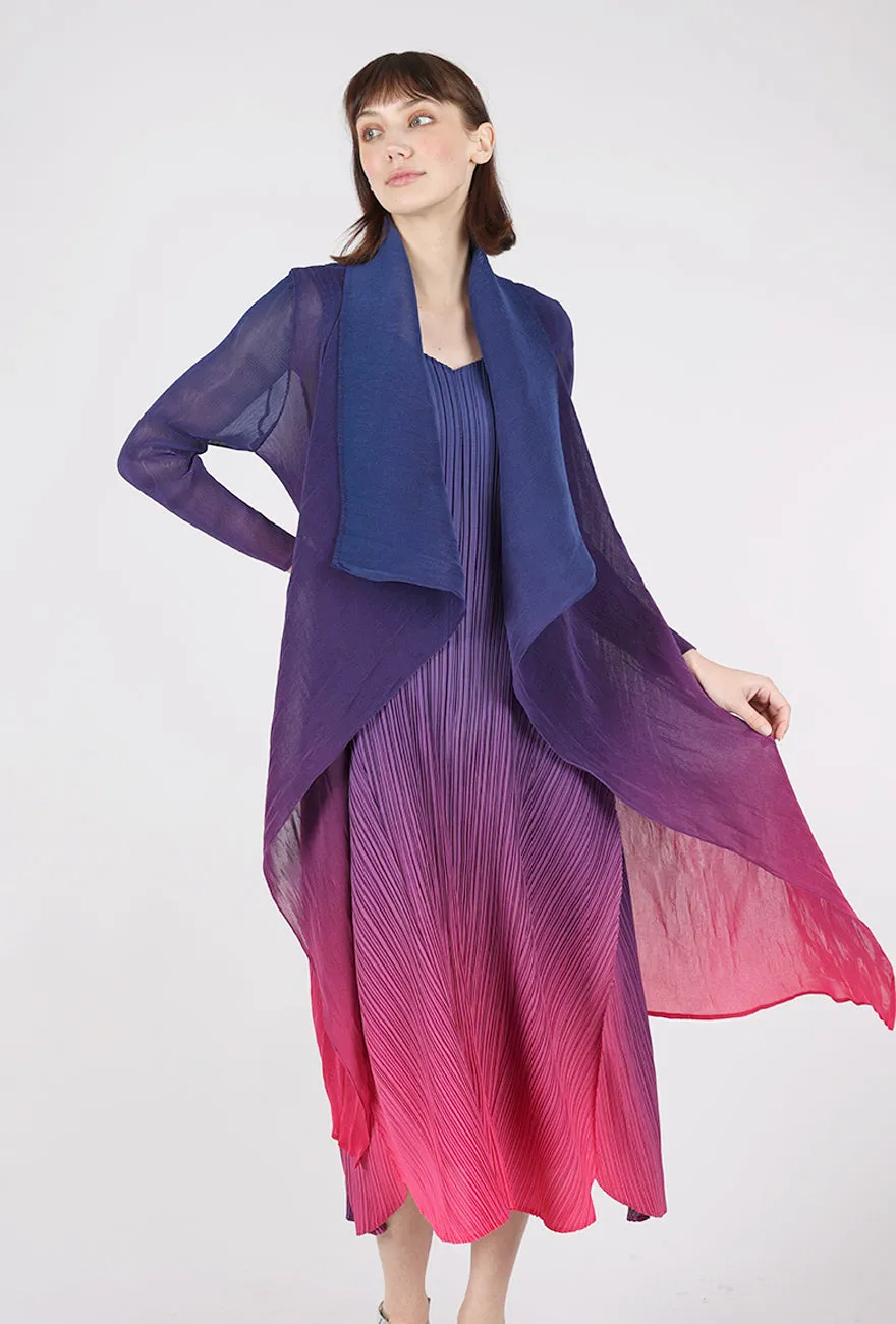 Collare Coat, Lapis to Barbie fitted fit City Ready