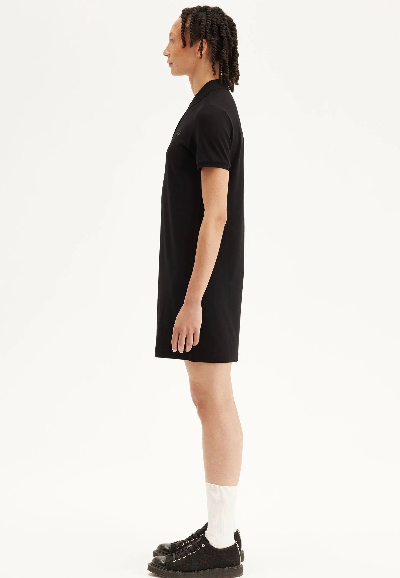 Collared Style Fred Perry - The Fred Perry Black/Court Green - Dress
