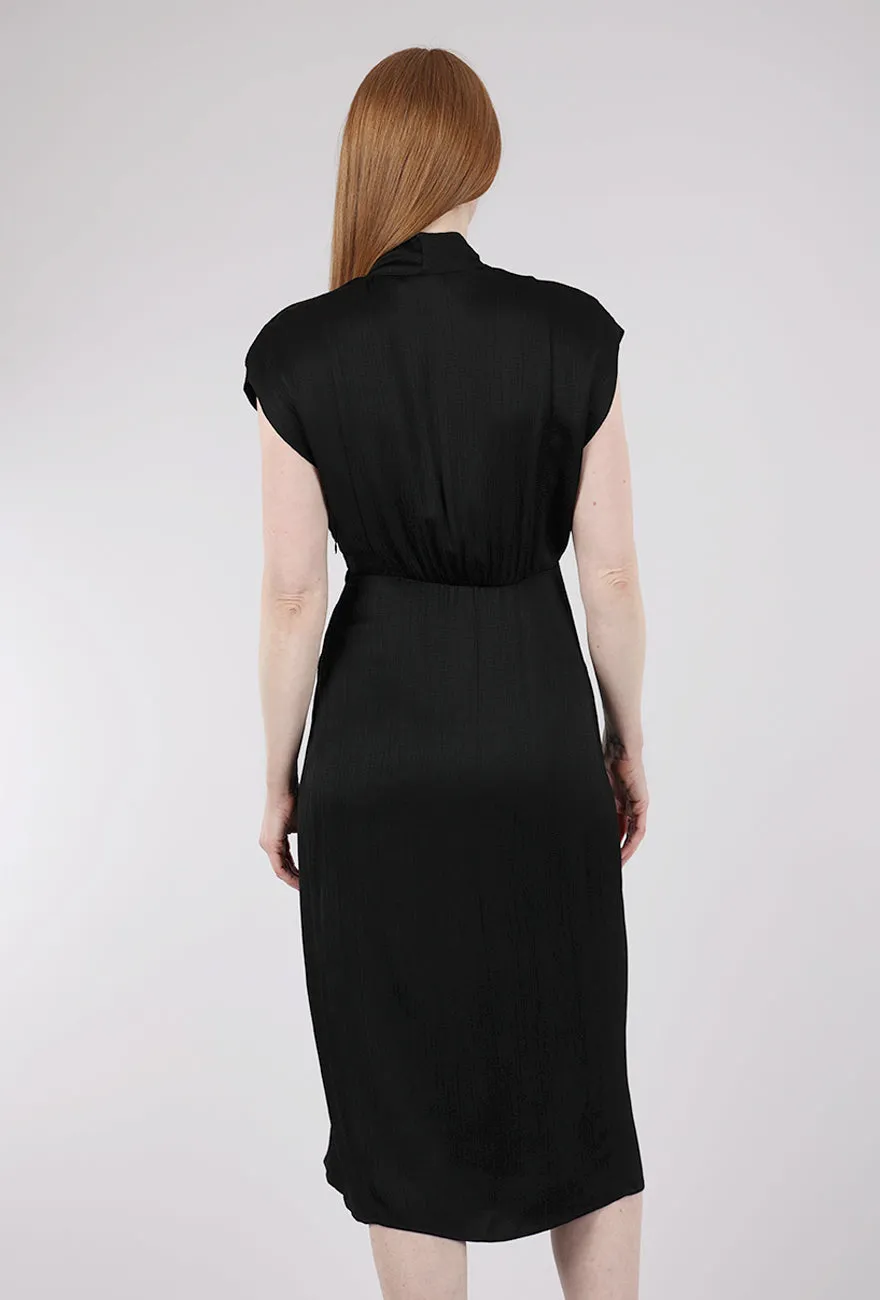 Colorfast Fabric Francoise Dress, Black