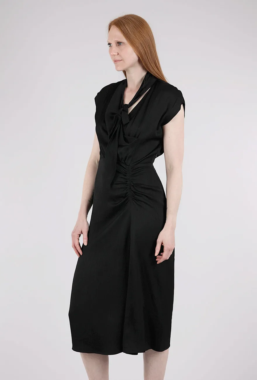 Colorfast Fabric Francoise Dress, Black