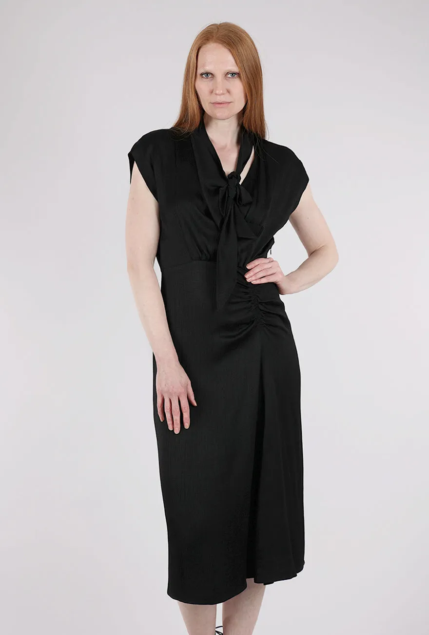 Colorfast Fabric Francoise Dress, Black