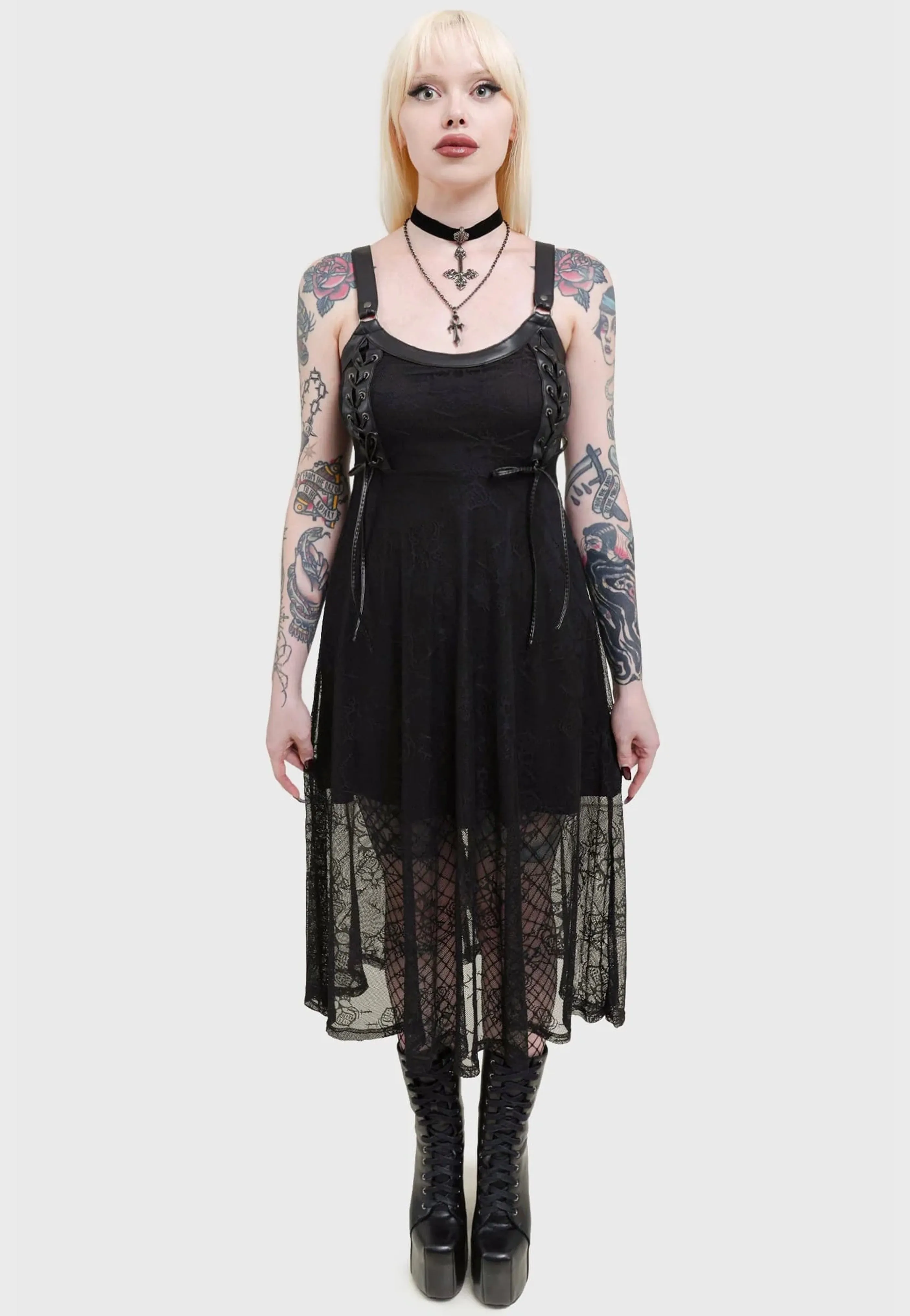 Killstar - Anne Arkist - Dress Wide Hemline