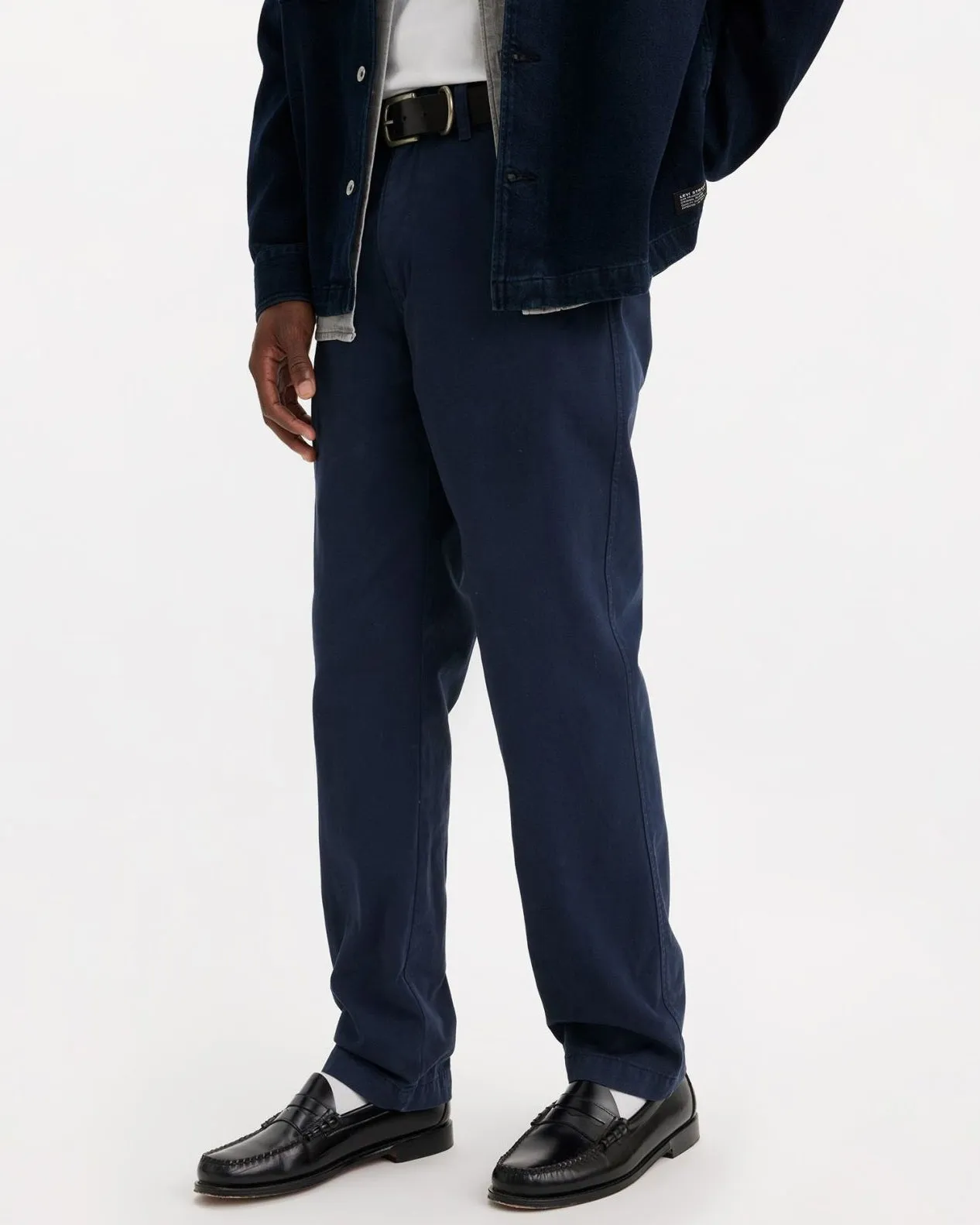 Levi's XX Chino Authentic Straight Mens Chinos - Navy Blazer Soft GD | Levi's Chinos & Non-Denim Pants | JEANSTORE