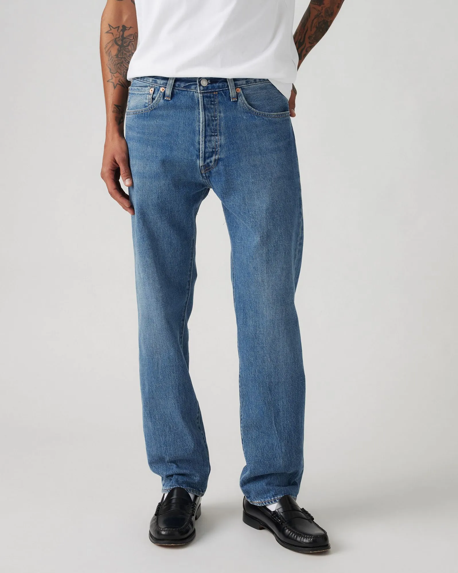 Levi's 501 Original Regular Fit Mens Jeans - Never Settle Stretch | Levi's Jeans | JEANSTORE