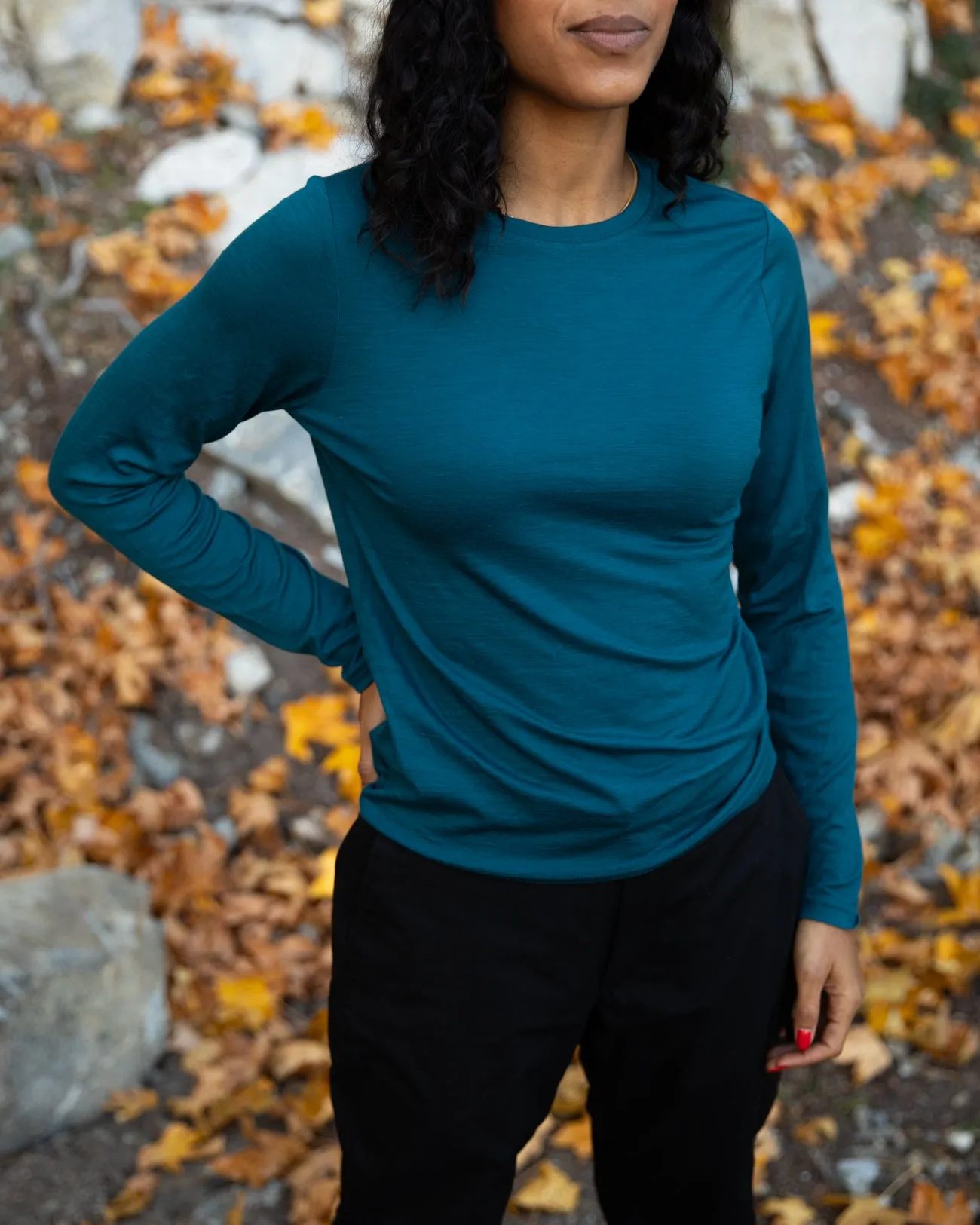 Comfortable Collar Women's Merino SF100 Long Sleeve Shirt