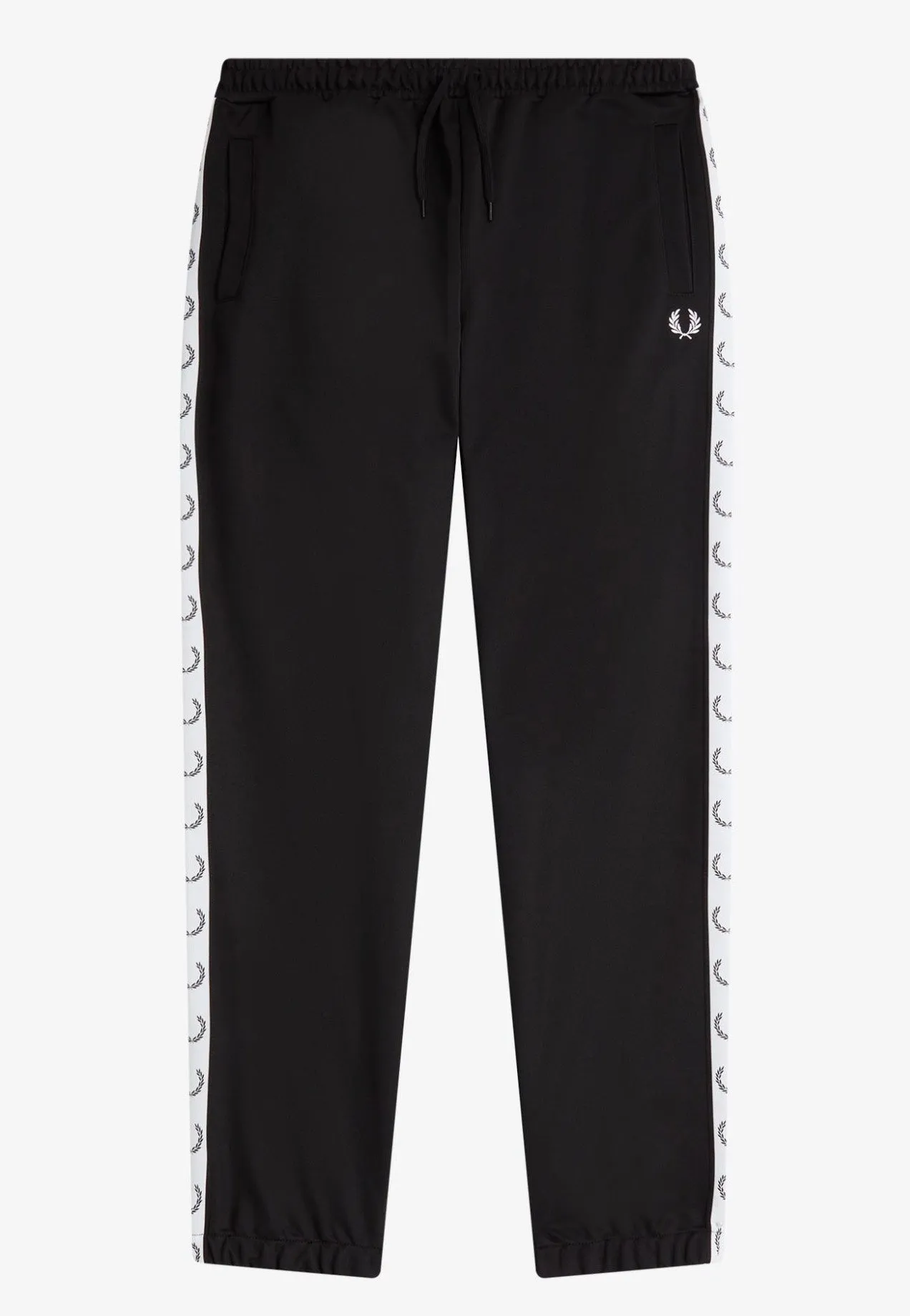Comfortable Cut Fred Perry - Taped Black - Pants