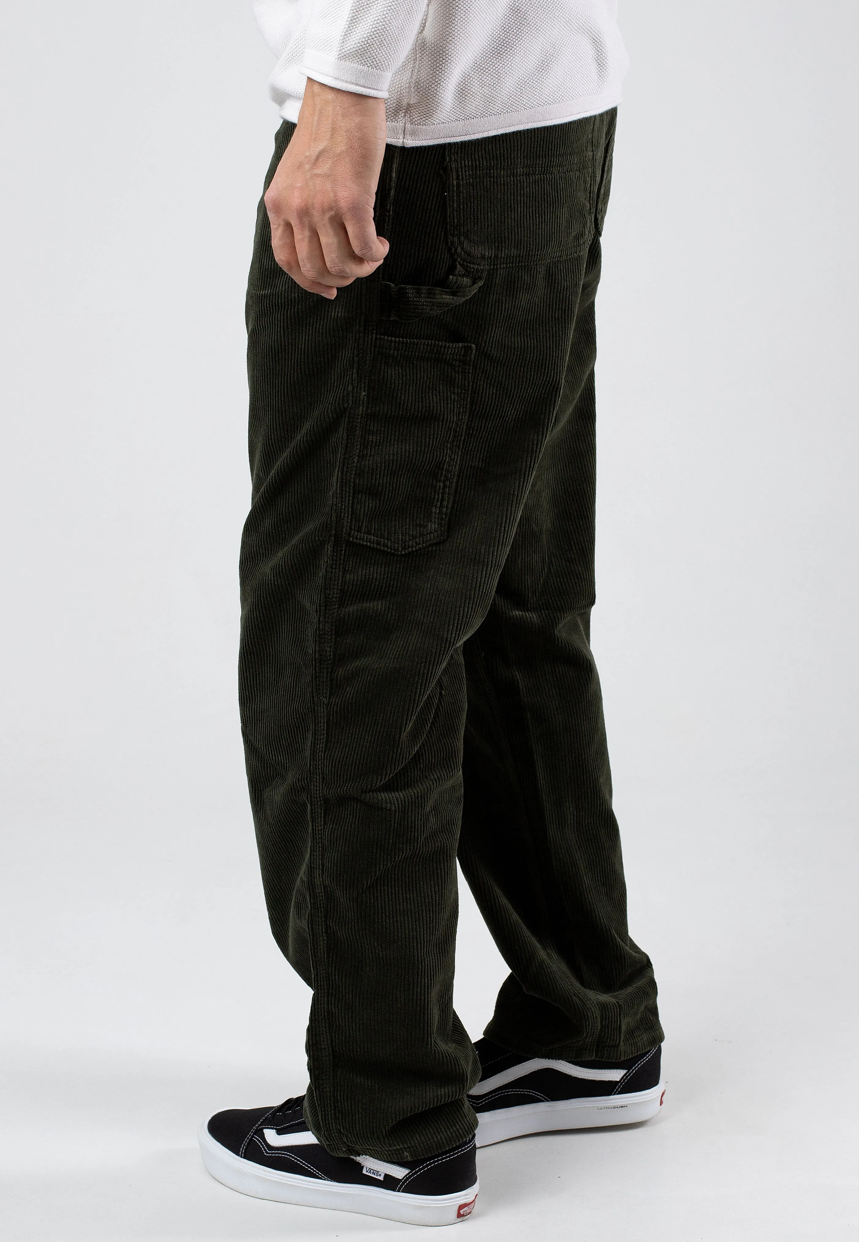 Comfortable Fabric Carhartt WIP - Single Knee Rinsed Plant - Pants
