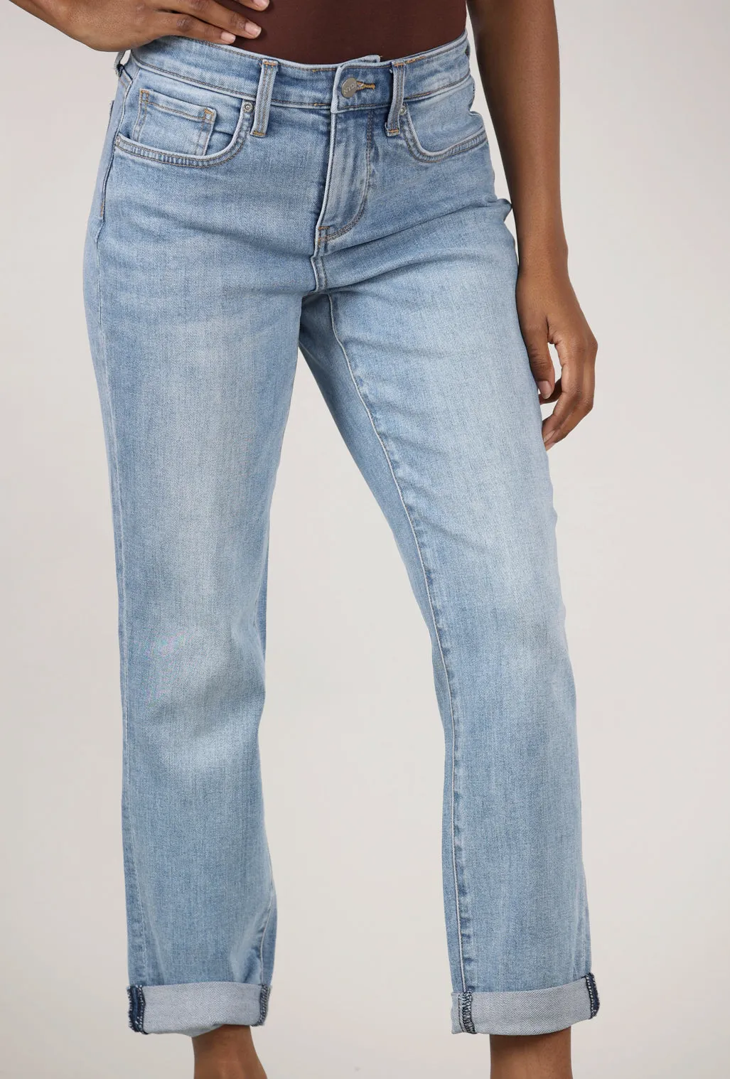Comfortable Feel Margot Girlfriend Jean, Corfu Blue