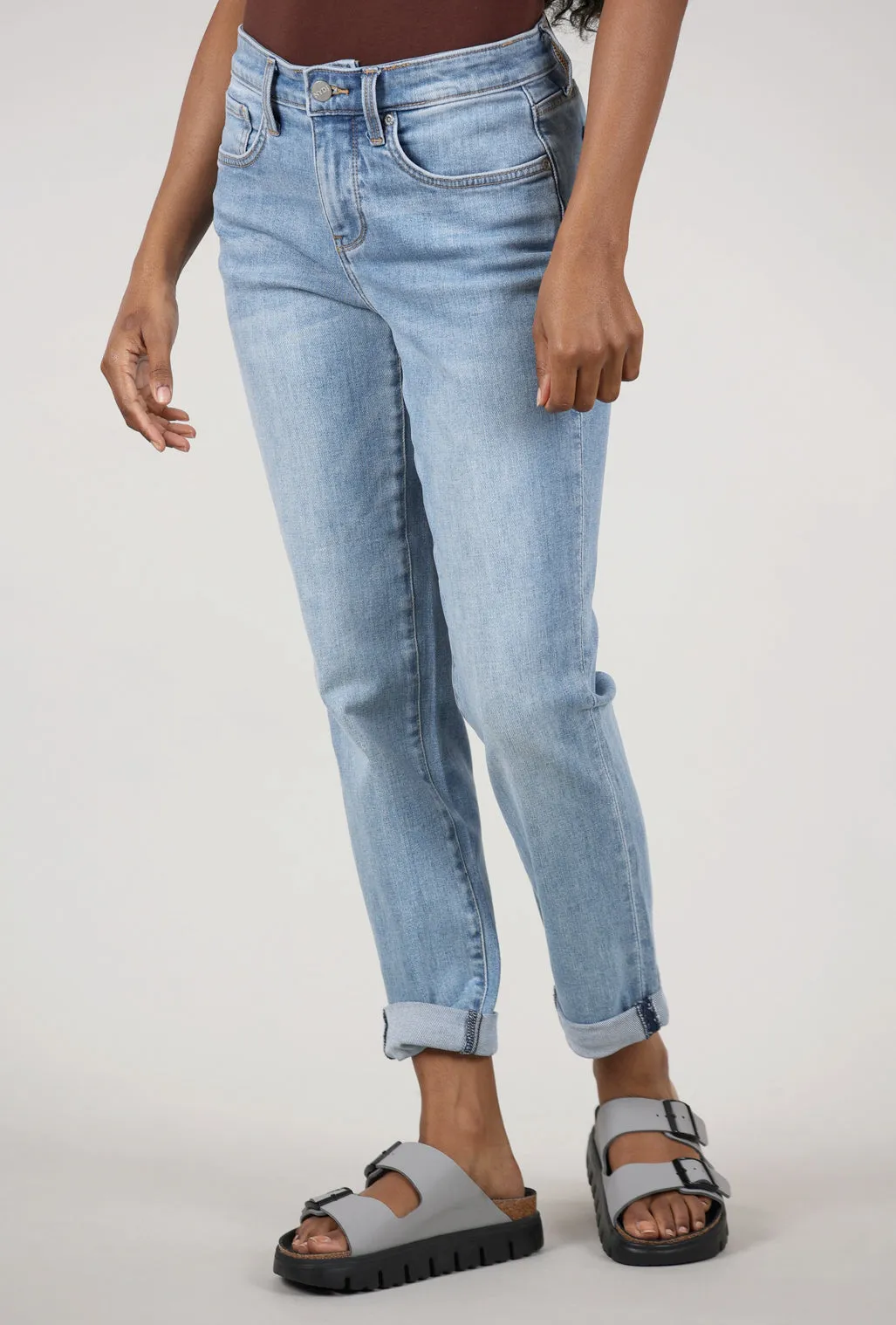 Comfortable Feel Margot Girlfriend Jean, Corfu Blue
