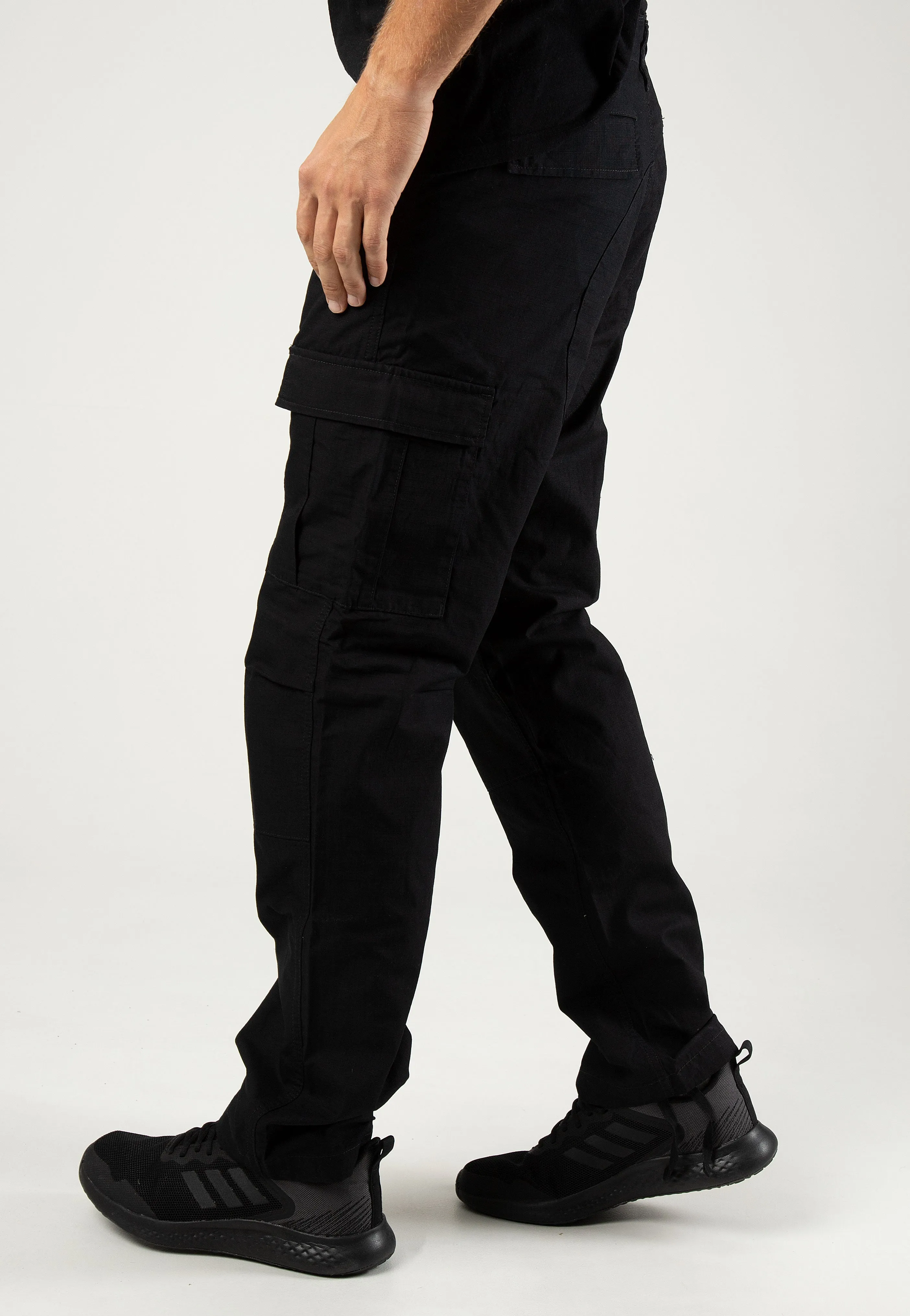 Comfortable Material Carhartt WIP - Aviation Rinsed Black - Pants