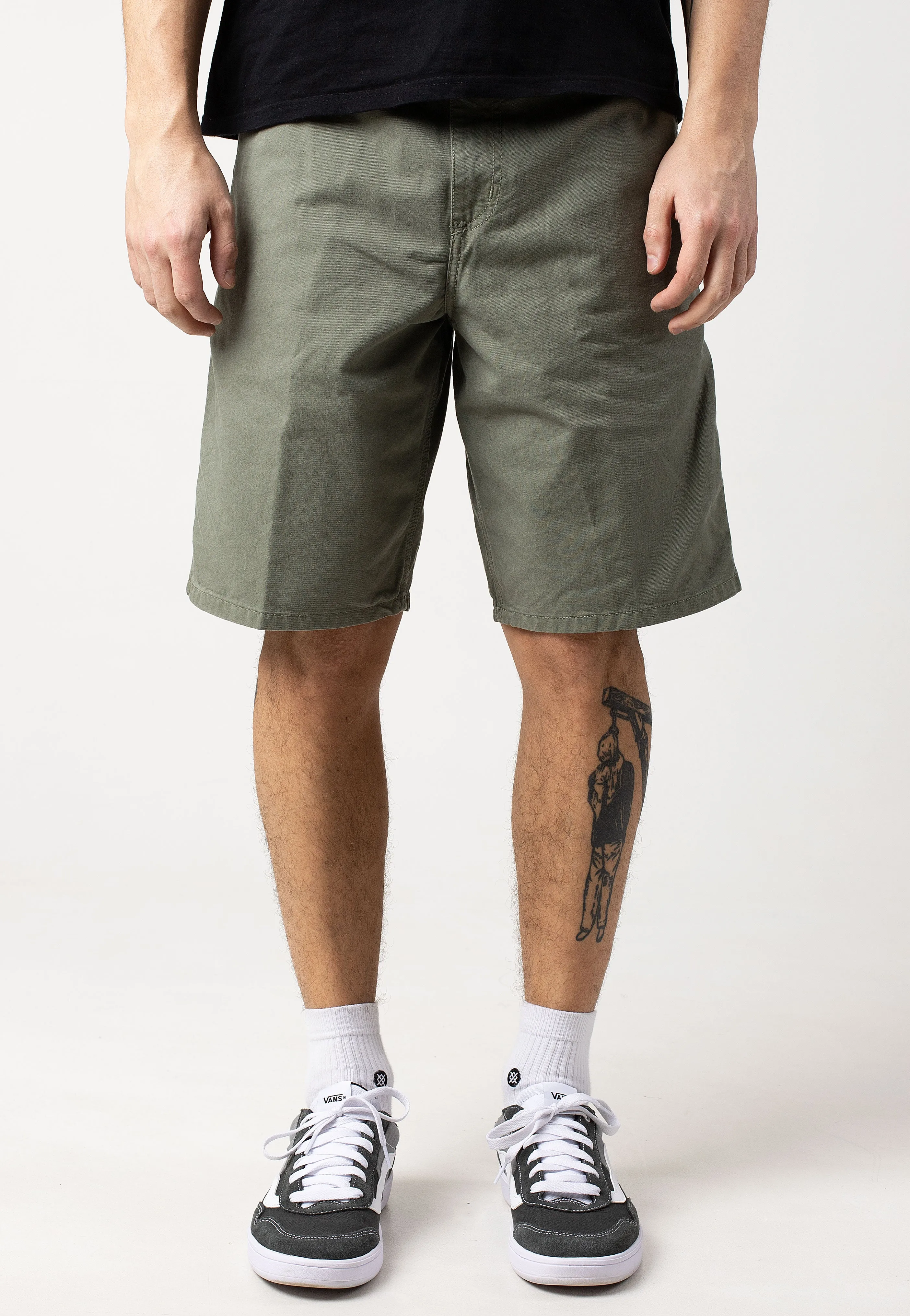 Elastic Band Carhartt WIP - Single Knee Garment Dyed Park - Shorts