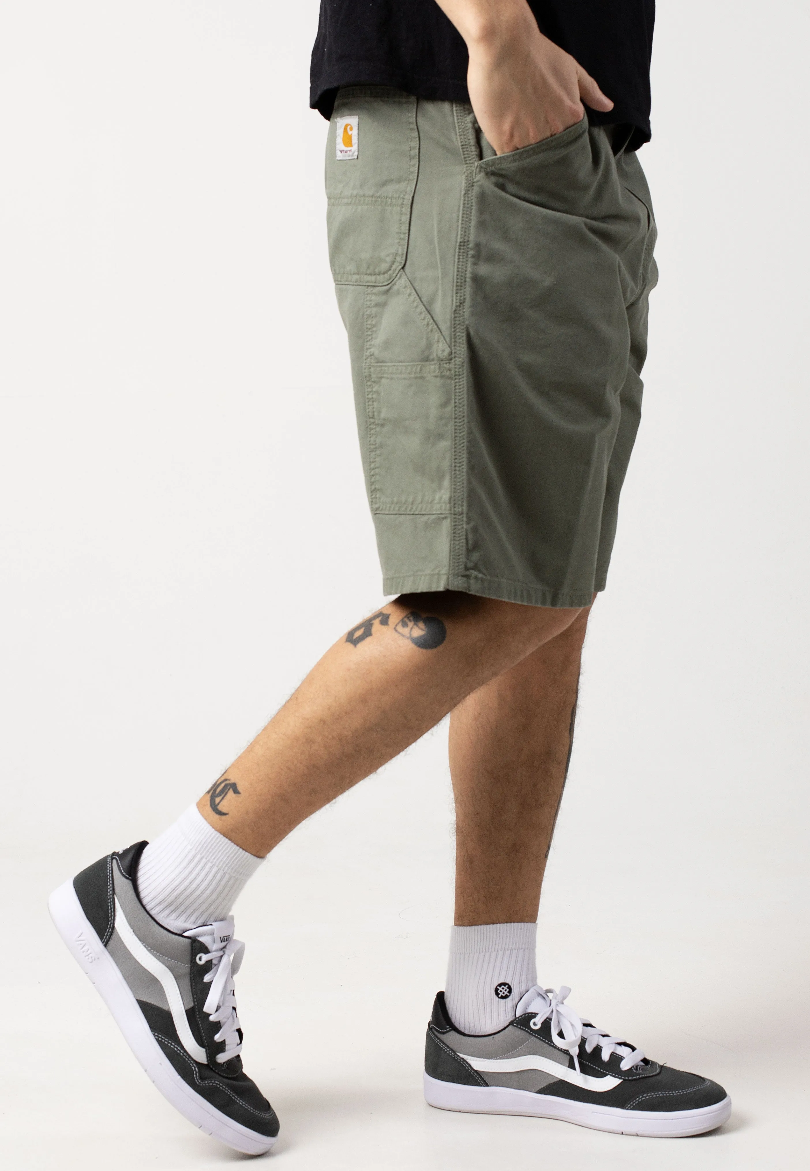 Comfortable to sit Carhartt WIP - Single Knee Garment Dyed Park - Shorts