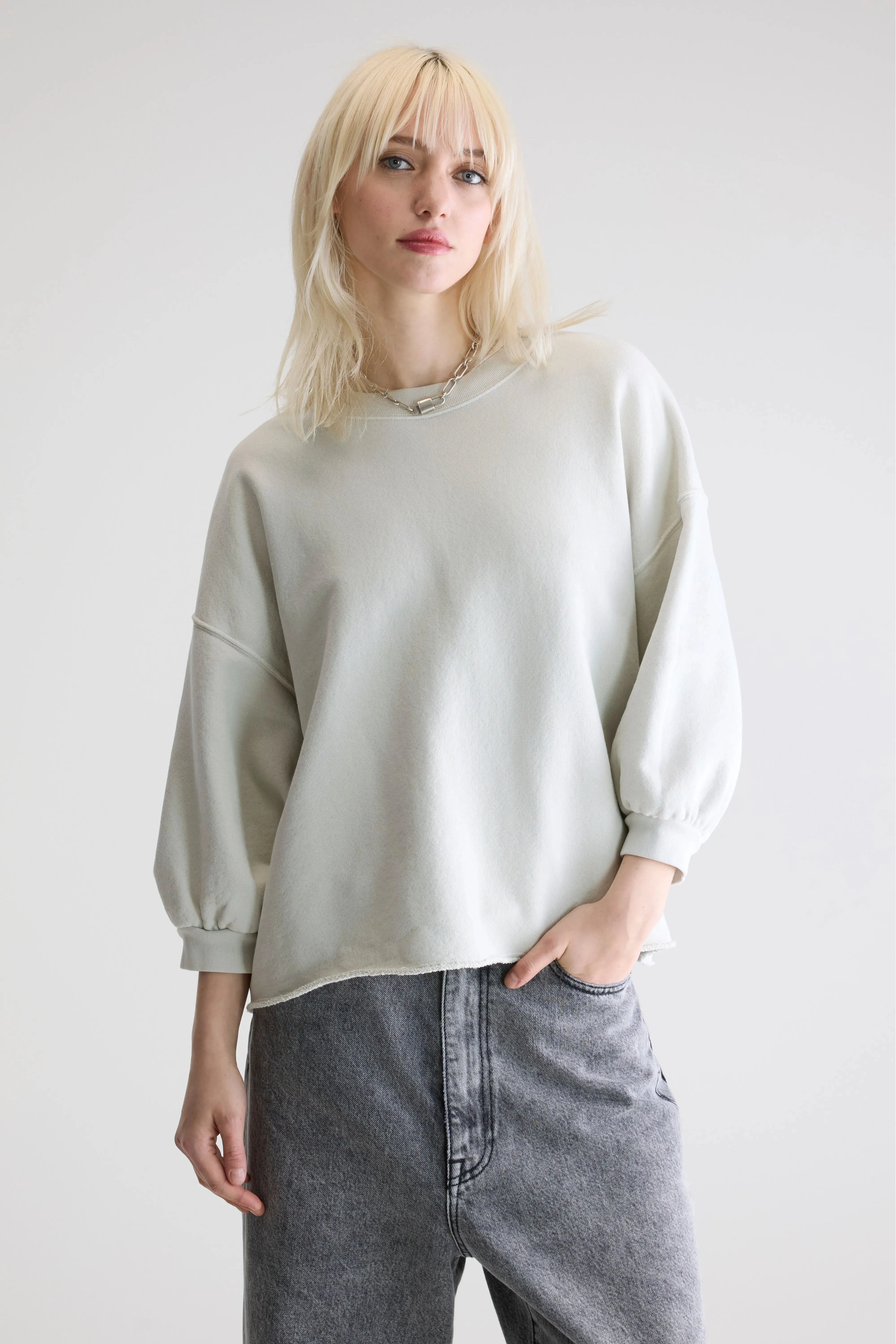 Comfy clothing Vicske crewneck sweatshirt (252 / W / NUAGE)