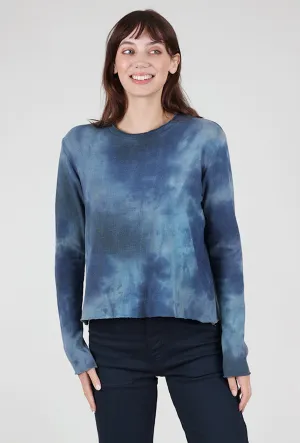Crop Cozy Smoosh Top, Sky Mix Neutral Tone
