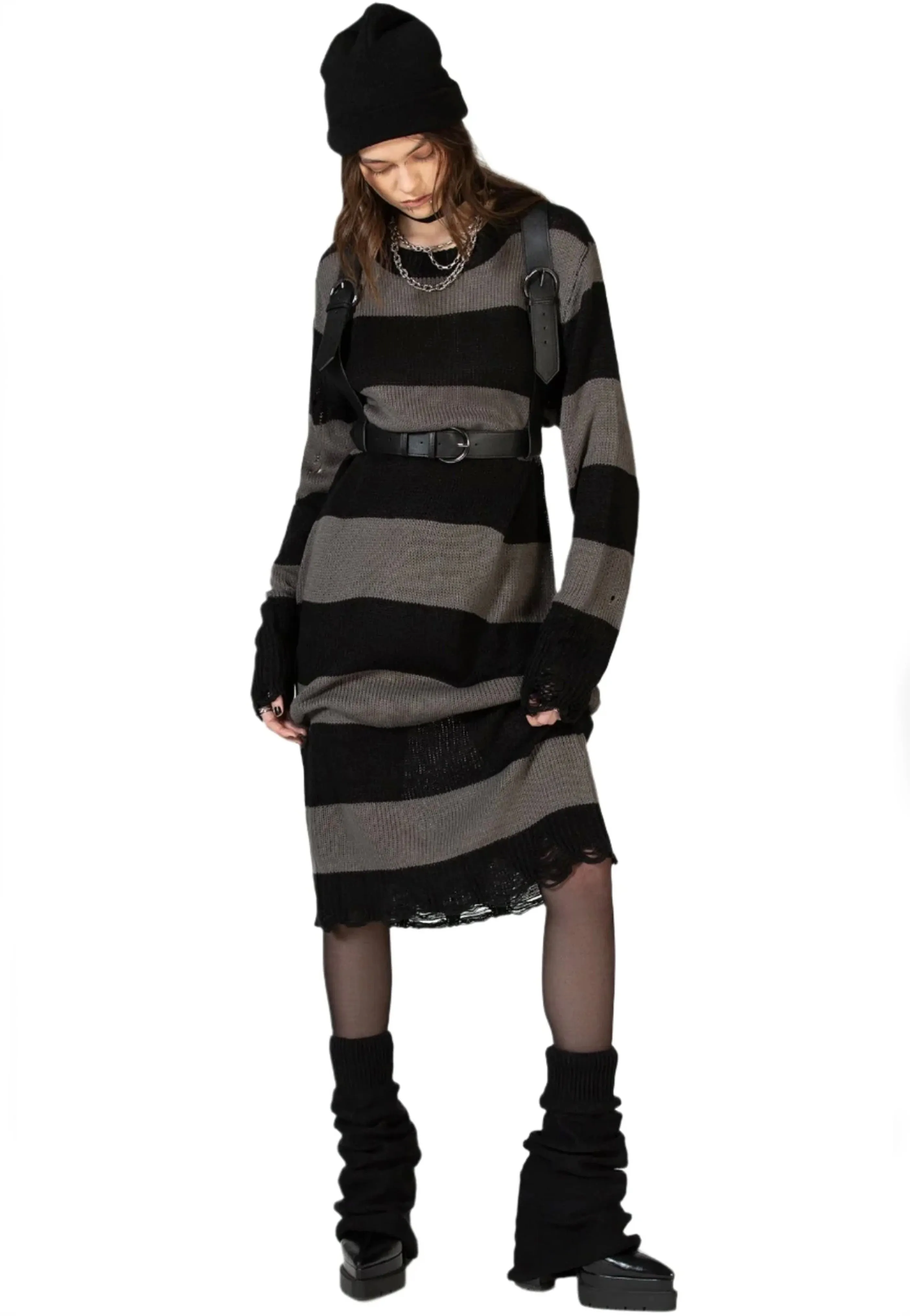 Cool Ensemble Killstar x Kihilist - Within Souls Sweater - Dress