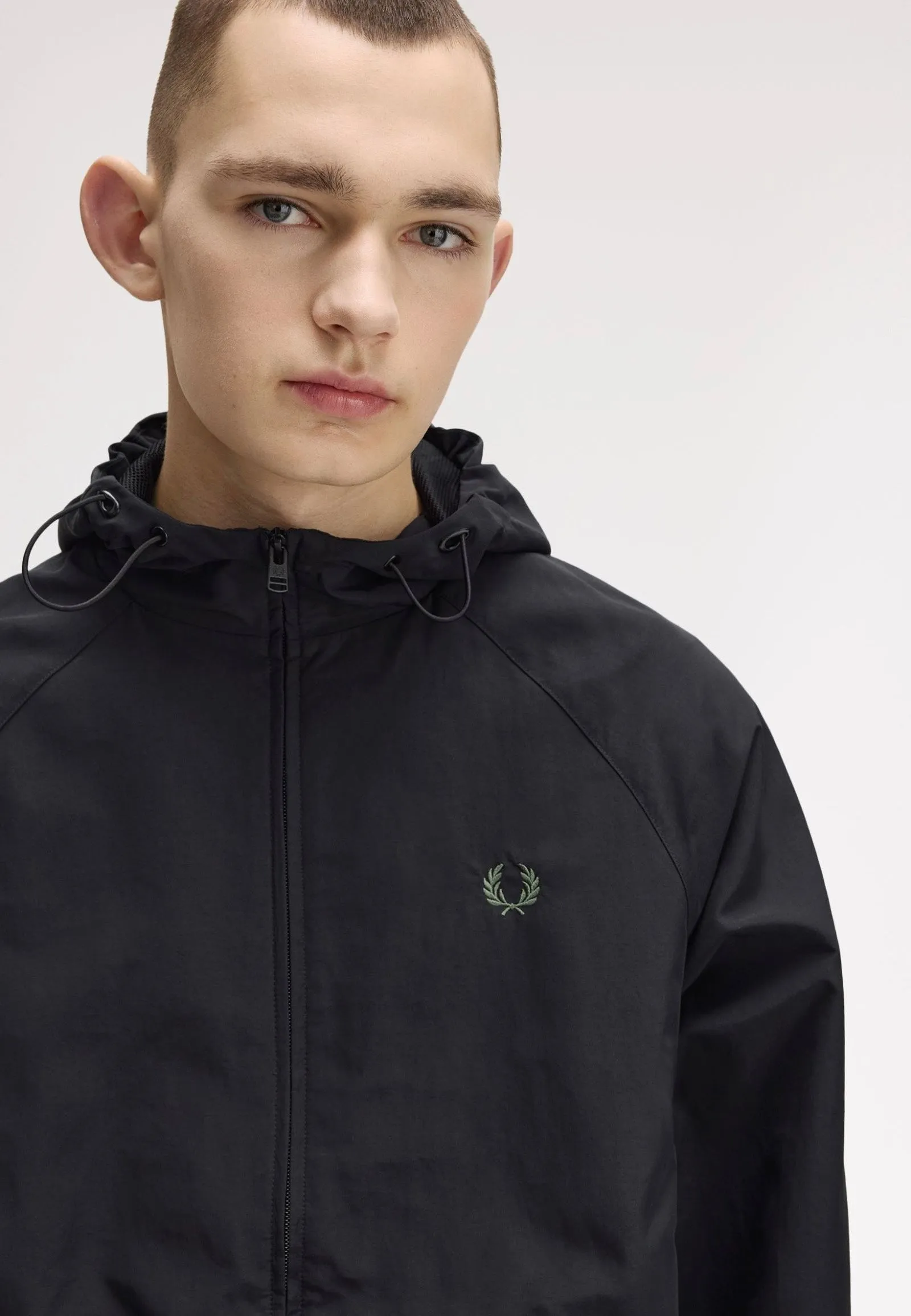 Cool Jacket Fred Perry - Hooded Shell Black - Jacket