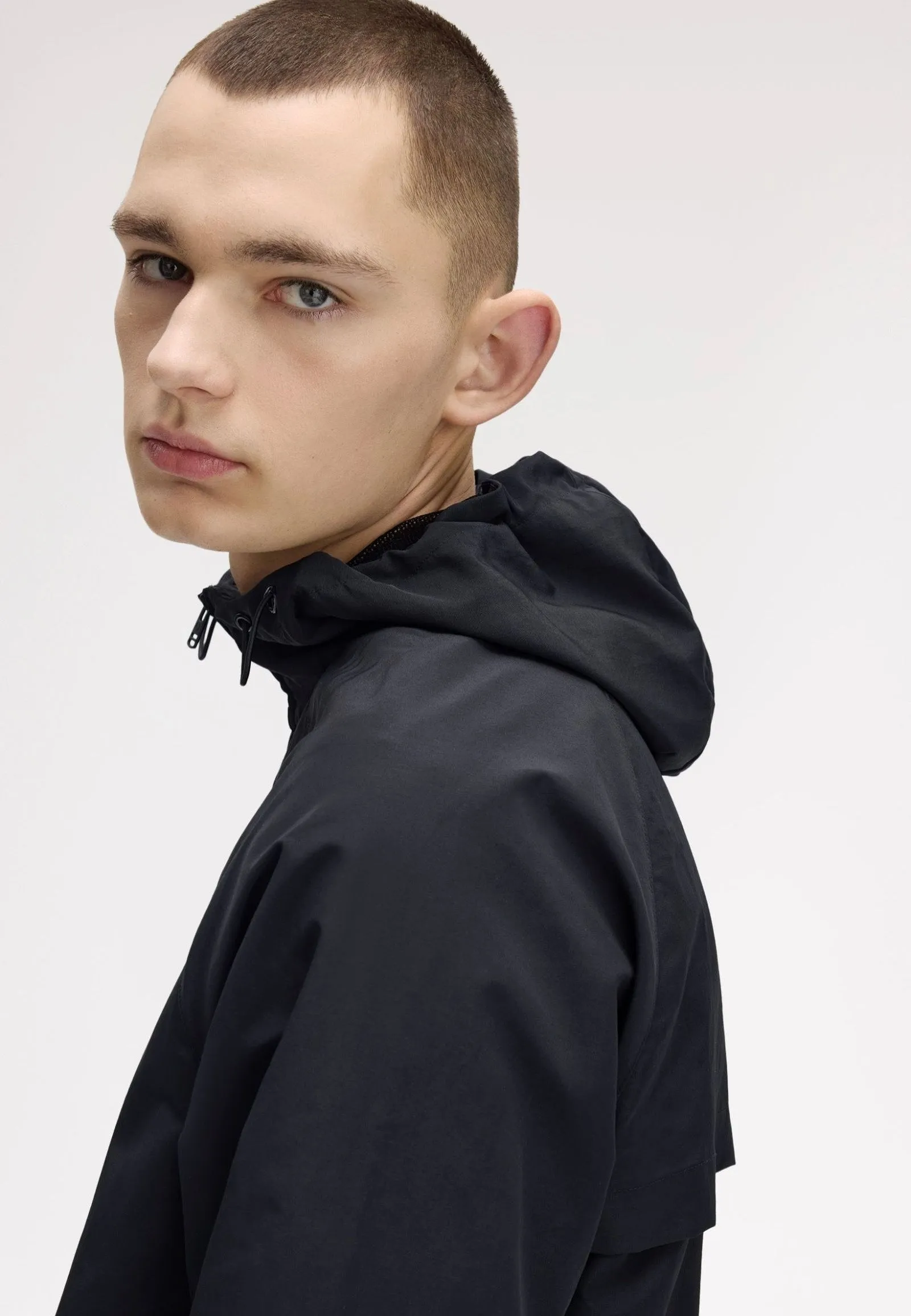 Cool Jacket Fred Perry - Hooded Shell Black - Jacket