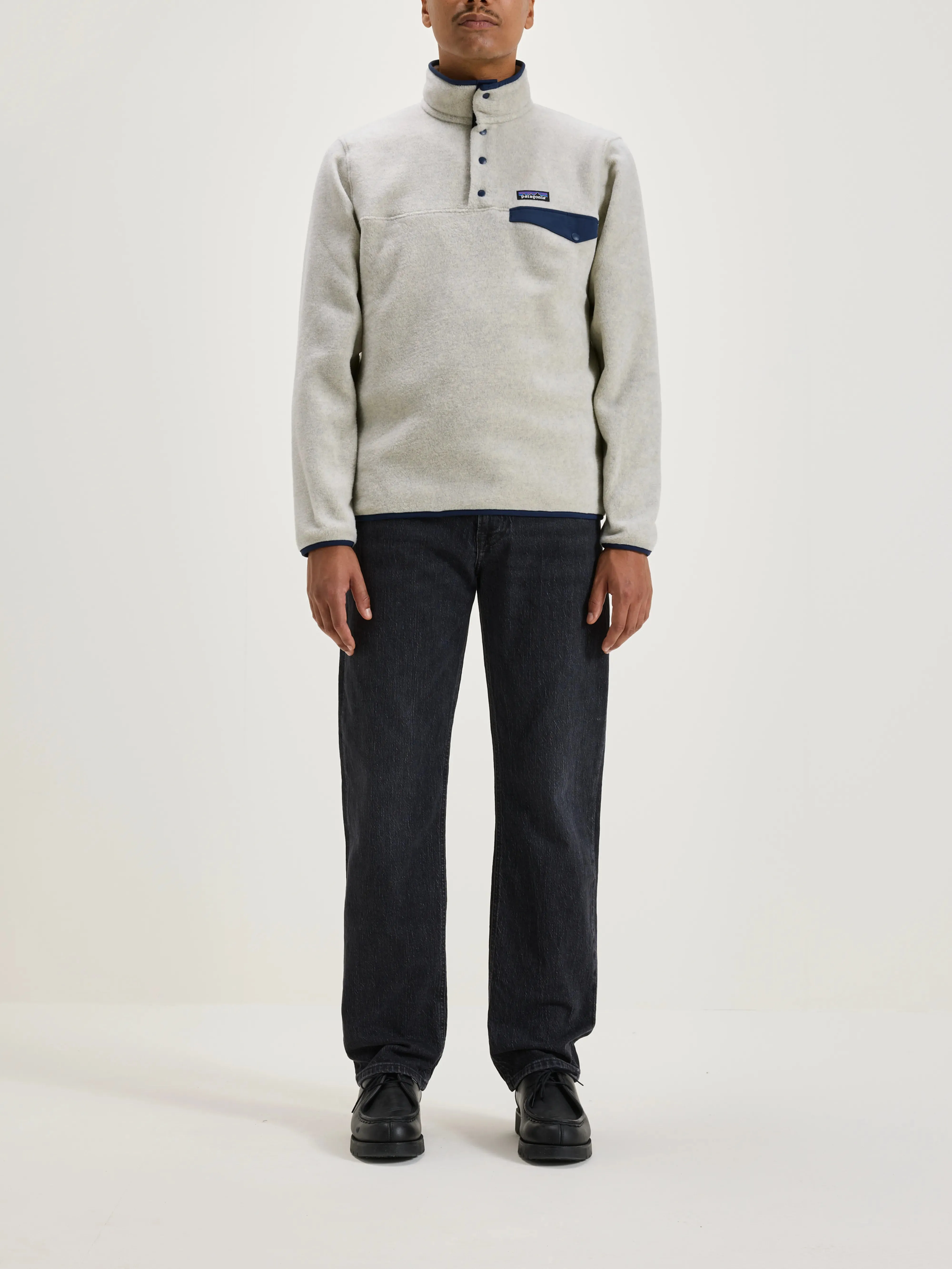 Cool Touch Men'S Synchilla Snap-T Fleece Pullover (242 / M / OATMEAL)