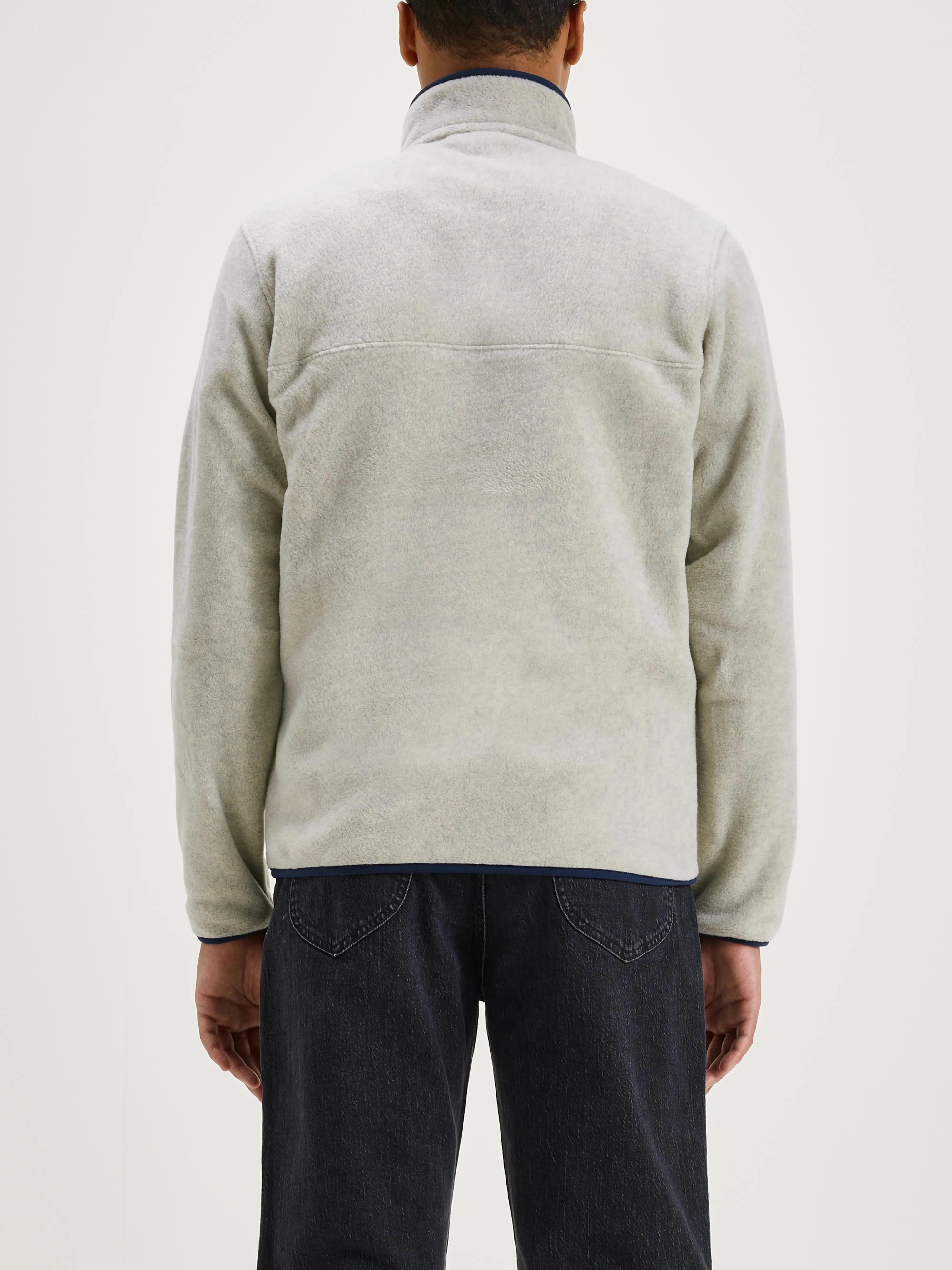Cool Touch Men'S Synchilla Snap-T Fleece Pullover (242 / M / OATMEAL)