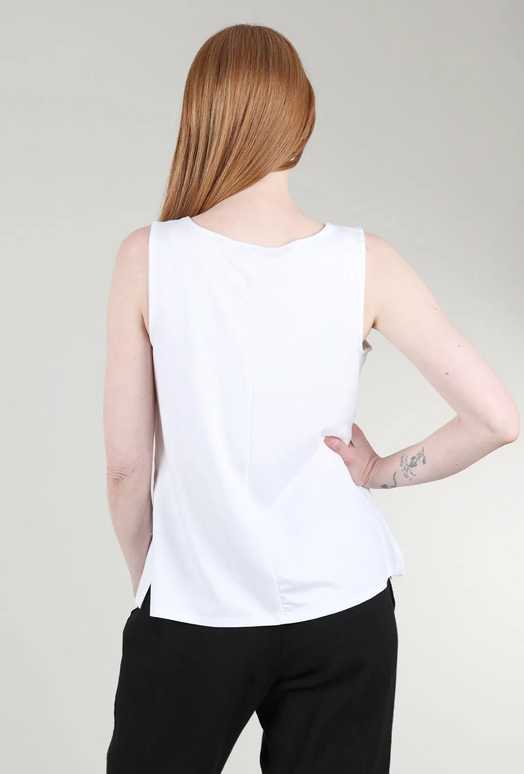 Cool Vibe Core Travel Easy Tank, White
