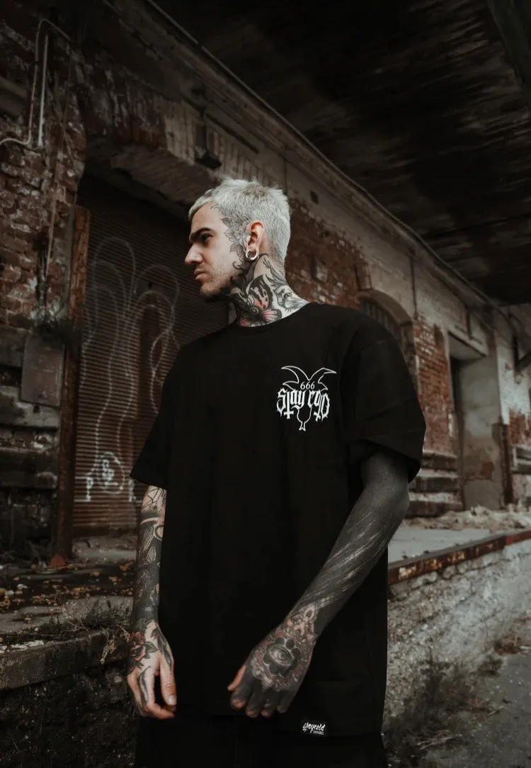 Cool Vibes Stay Cold Apparel - Church Burner Crew Black - T-Shirt