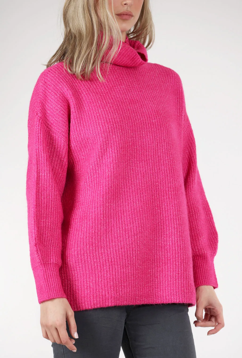 Cora Sweater, Fuchsia Quick-drying Fresh