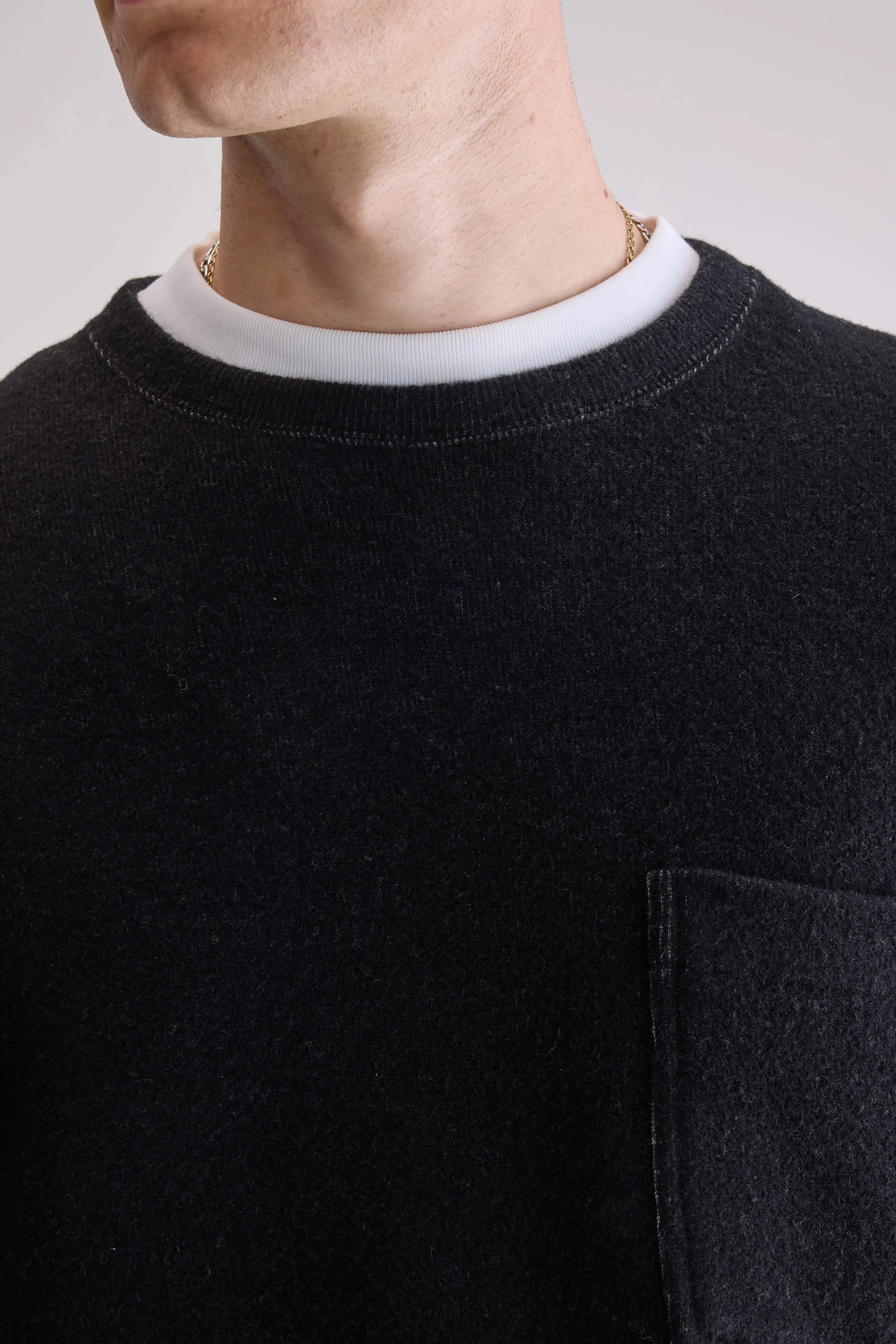 Core Smart Velo crewneck sweatshirt (252 / M / BLACK)