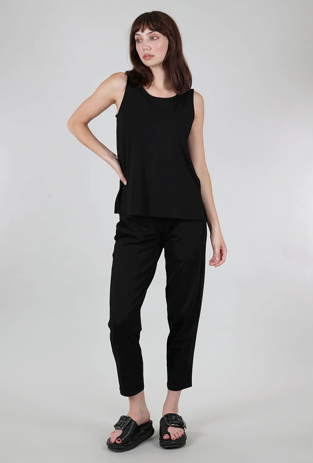 Core Travel Easy Tank, Black Eco Choice
