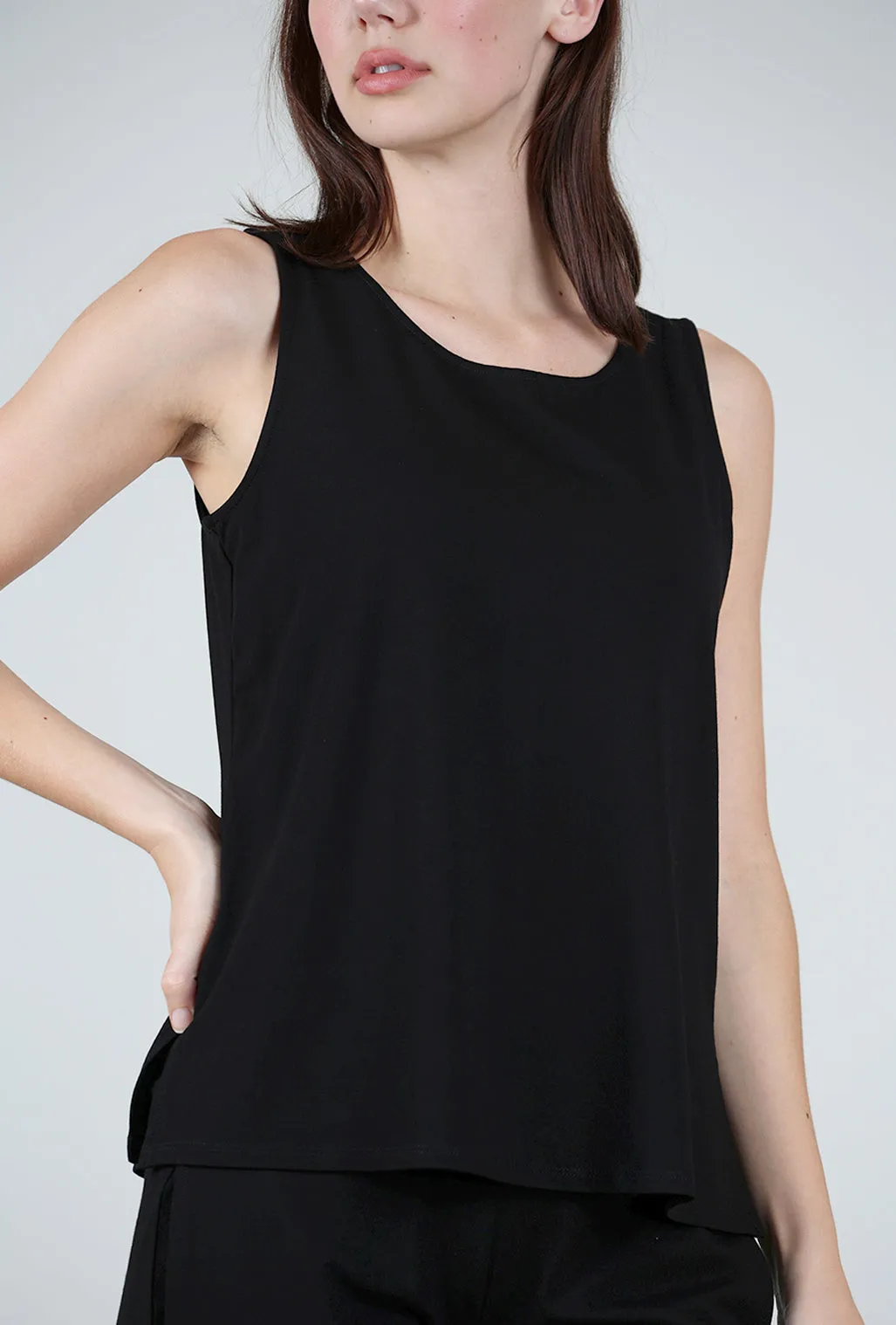Core Travel Easy Tank, Black Eco Choice
