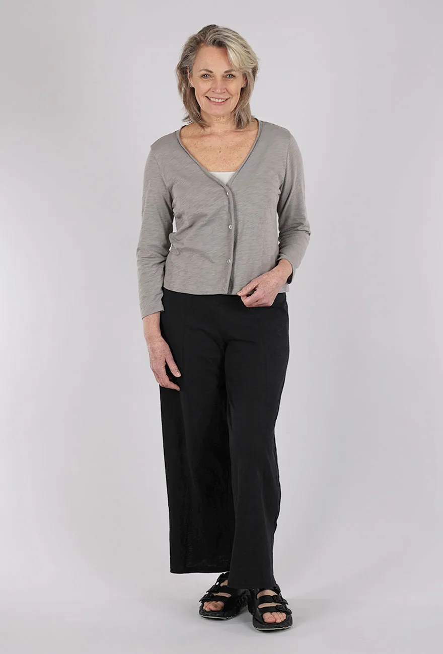 Cotton Slub Easy Jacket, Fog Comfort First