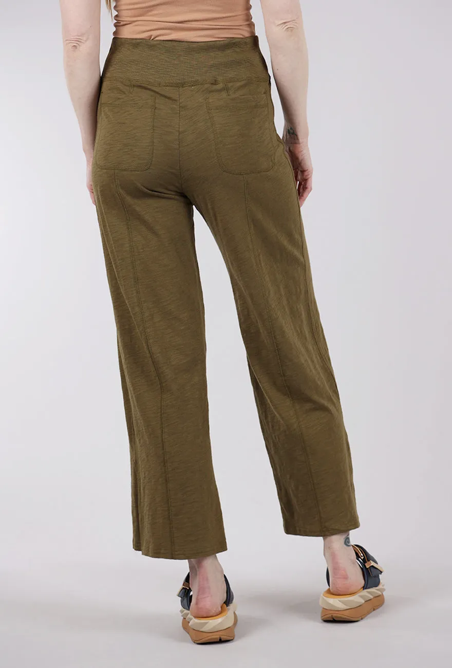 Cotton Slub Everywhere Pant, Cactus Timeless Look