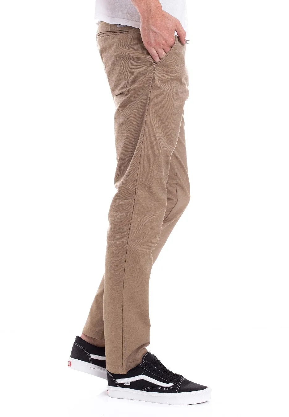 Cozy Design Carhartt WIP - Sid Lamar Twill Leather Rinsed - Pants