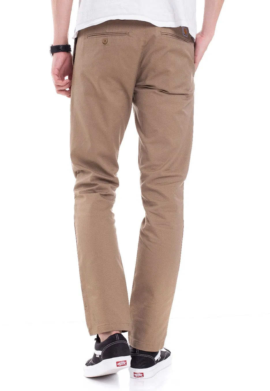 Cozy Design Carhartt WIP - Sid Lamar Twill Leather Rinsed - Pants