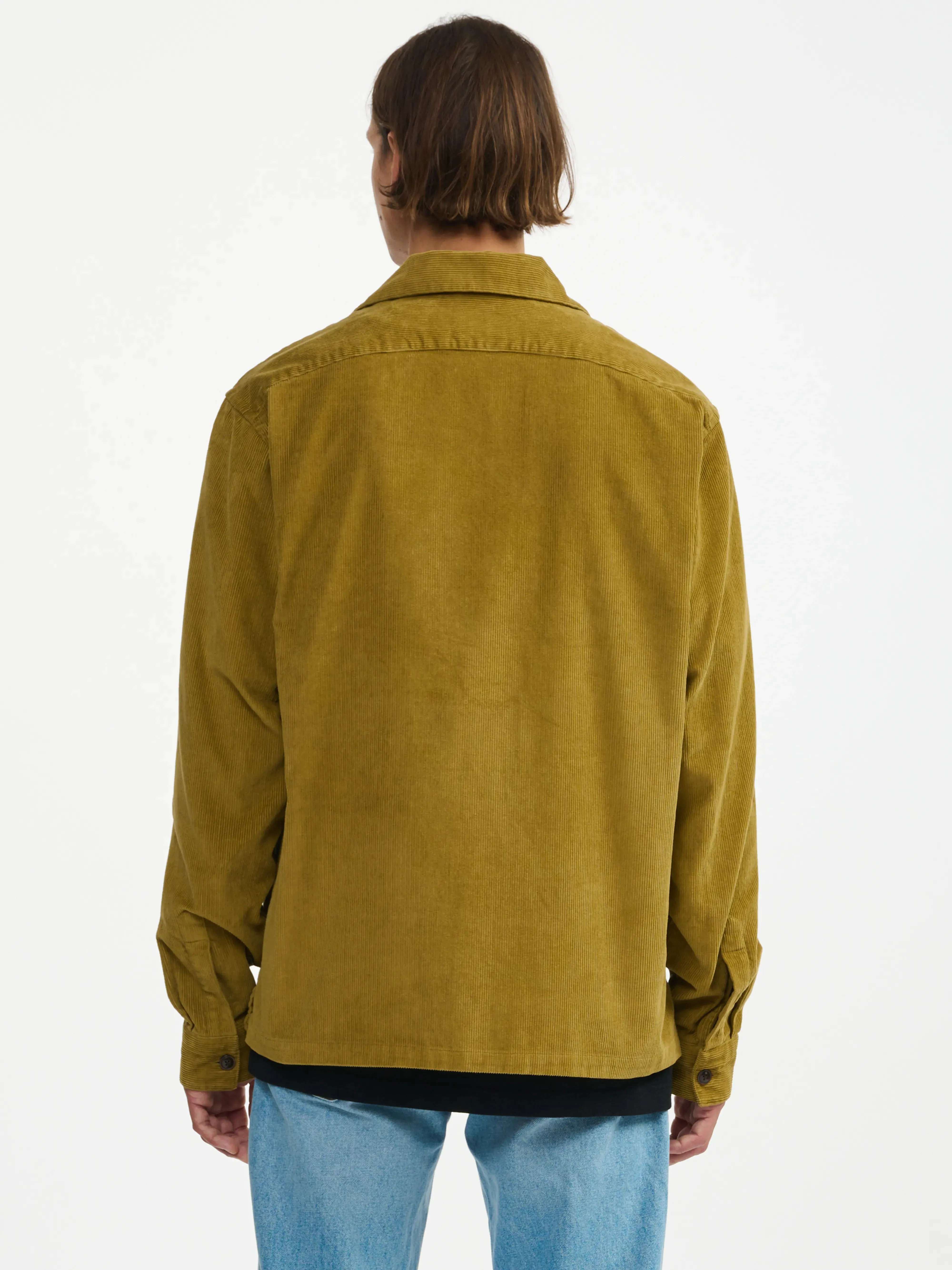 Cozy Detail goney overshirt (241 / M / PALE KHAKI)