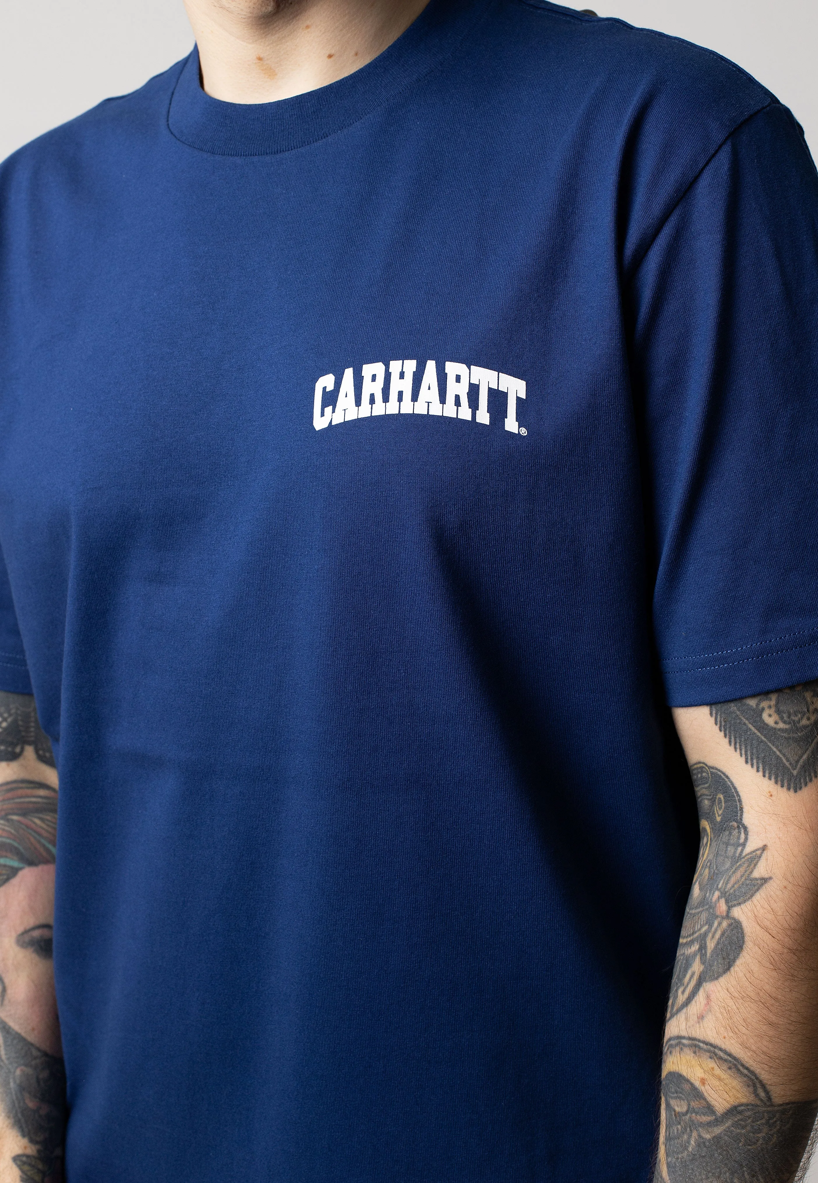 Cozy Feel Carhartt WIP - University Script Elder/White - T-Shirt