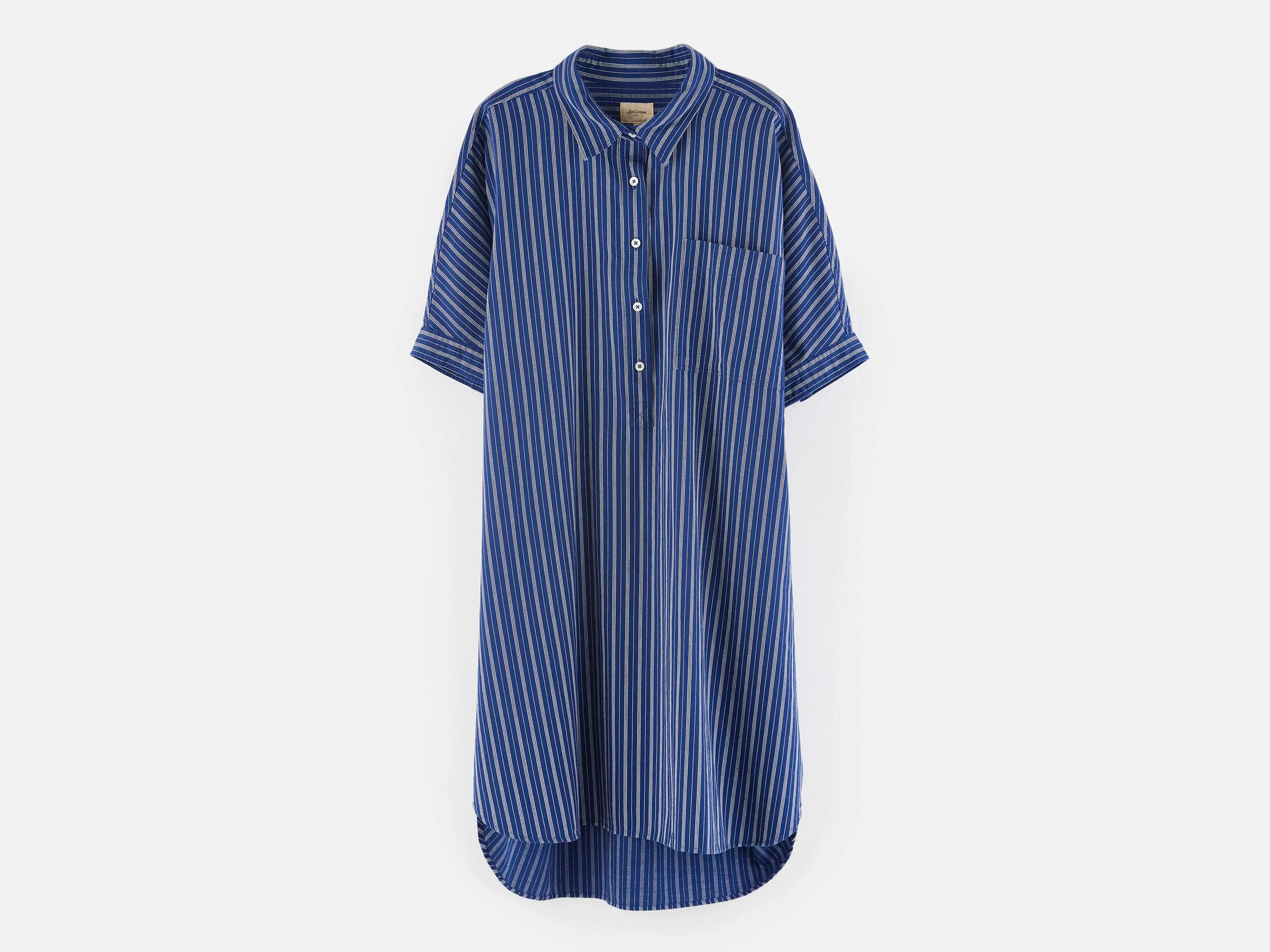 glenn dress (241 / W / STRIPE B) Drawstring-Waist Simple Ease