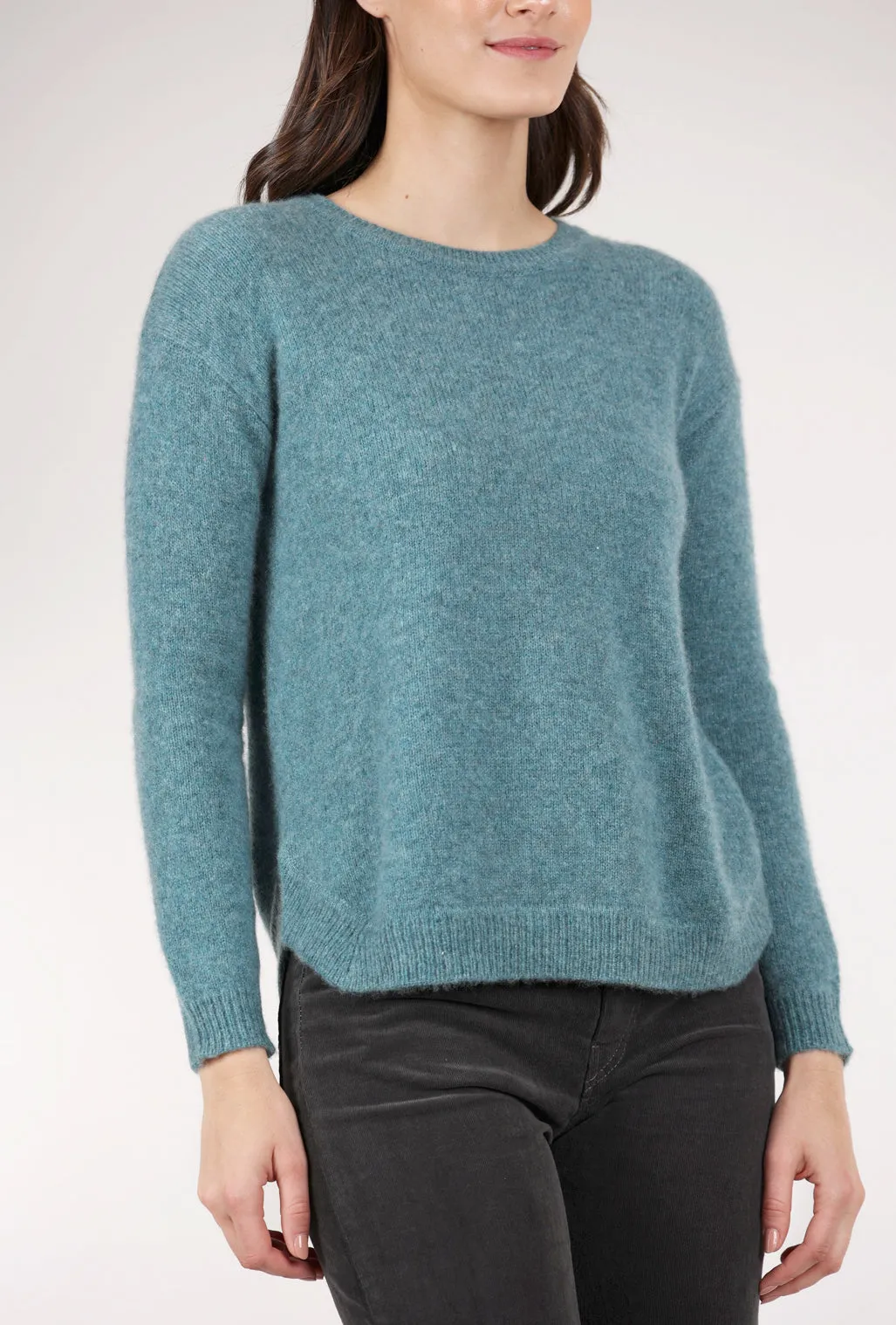 Cozy Lofted Cashmere Pullover, Utopia Flawless Fit