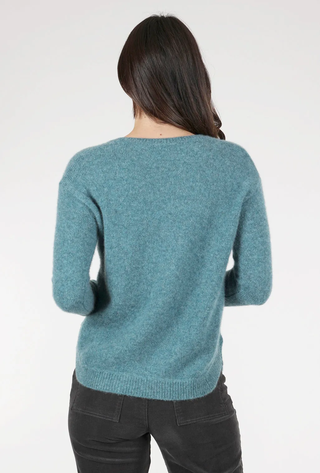 Cozy Lofted Cashmere Pullover, Utopia Flawless Fit