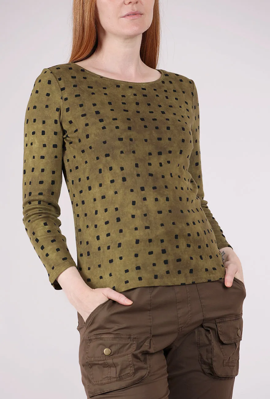 Cozy Rib Everyday Tee, Avocado Popular Item