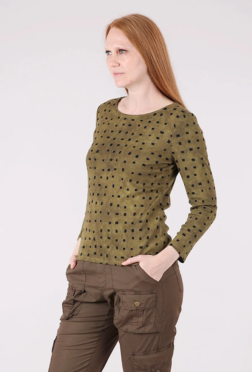 Cozy Rib Everyday Tee, Avocado Popular Item