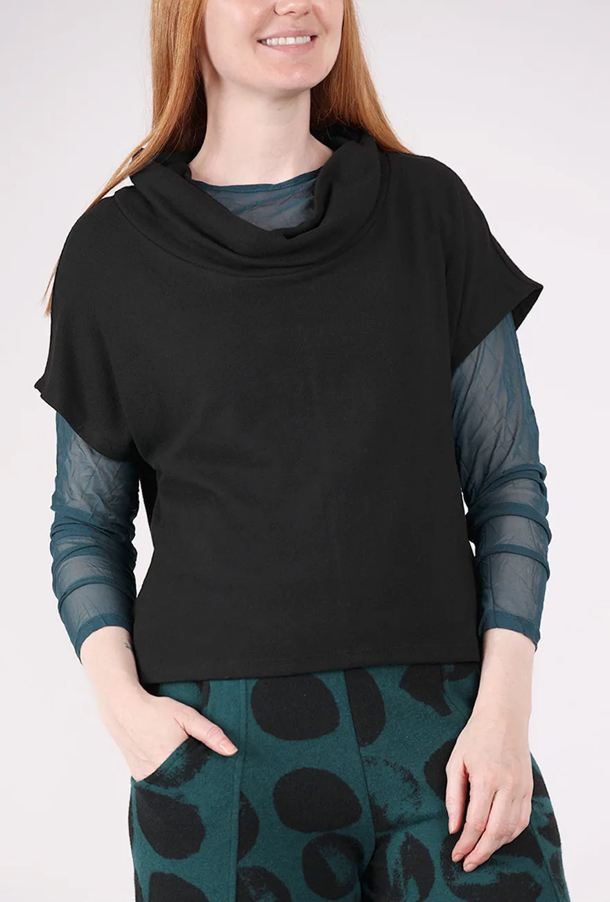 Cozy Suki Top, Obsidian Perfect Fit