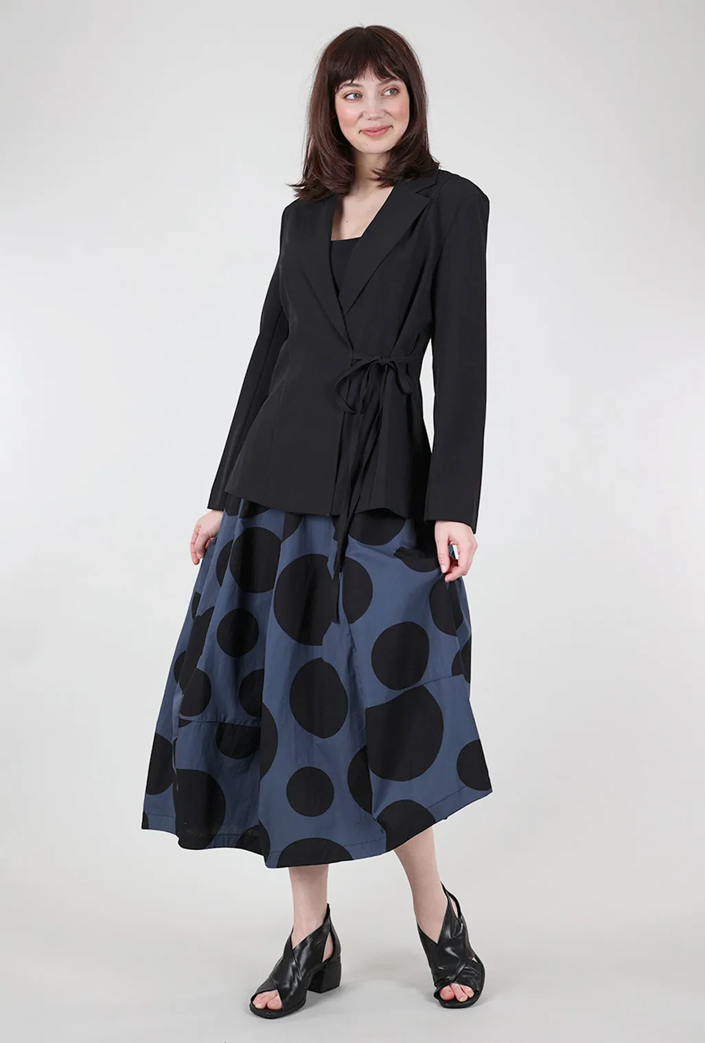 Crepe Tie Jacket, Black Apocalypse ready gear