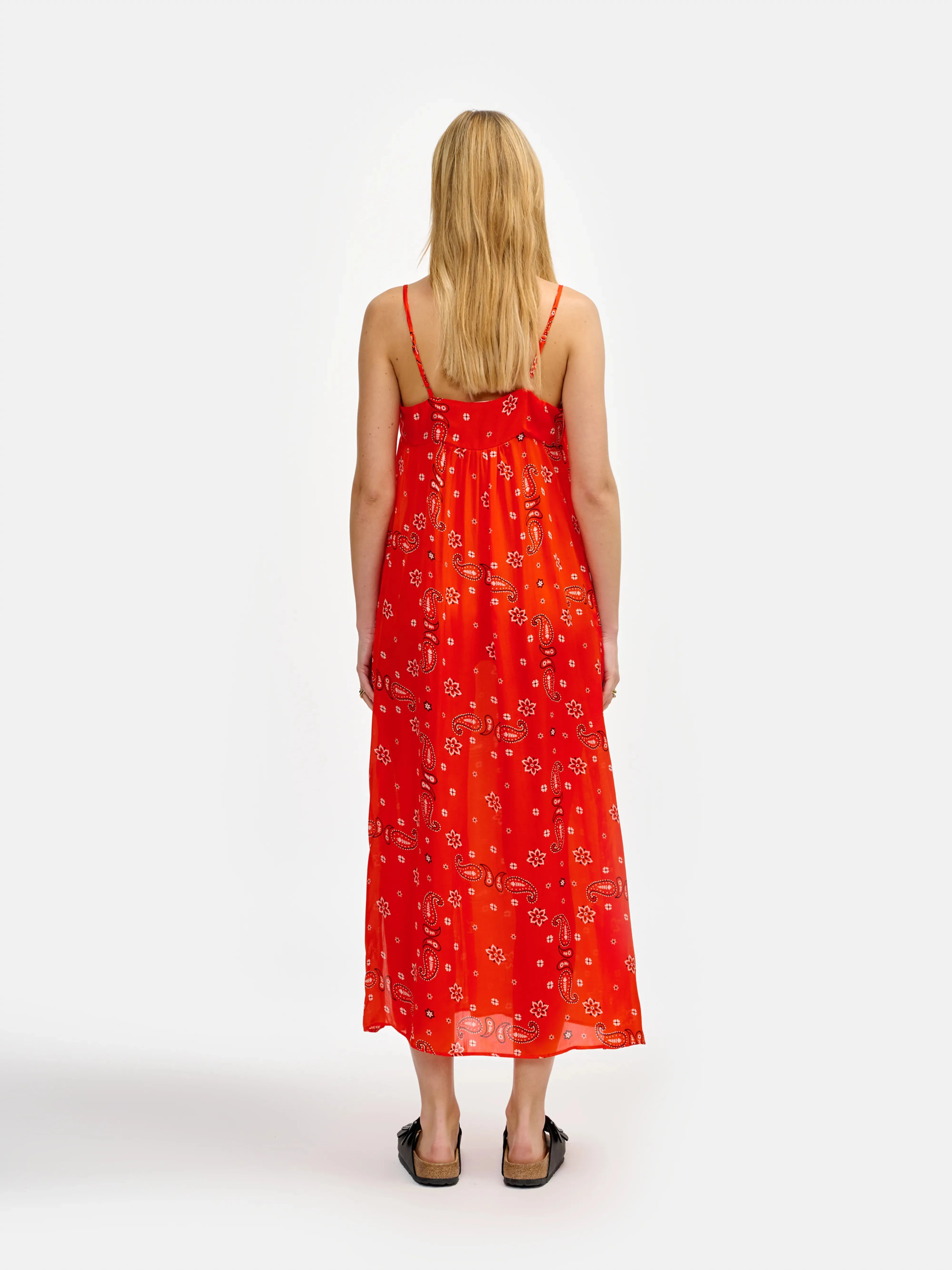 Crinkle Fabric comet dress (241 / W / COMBO A)