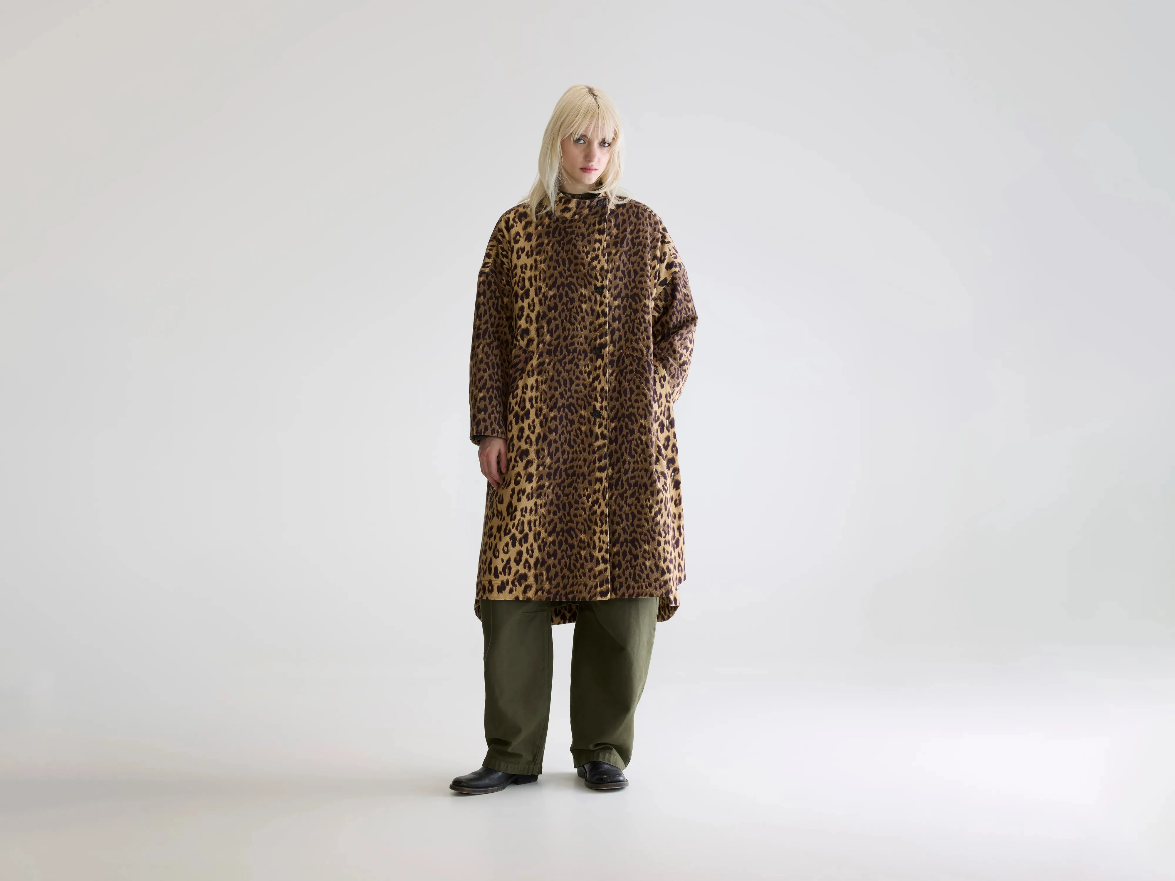 Smart Design Juttac leopard-print trench (252 / W / COMBO D)