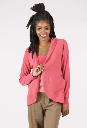 Comfort-focused sweater Timeless knitted jumper Butter Rib Knit Comfort Cardie, Garnet