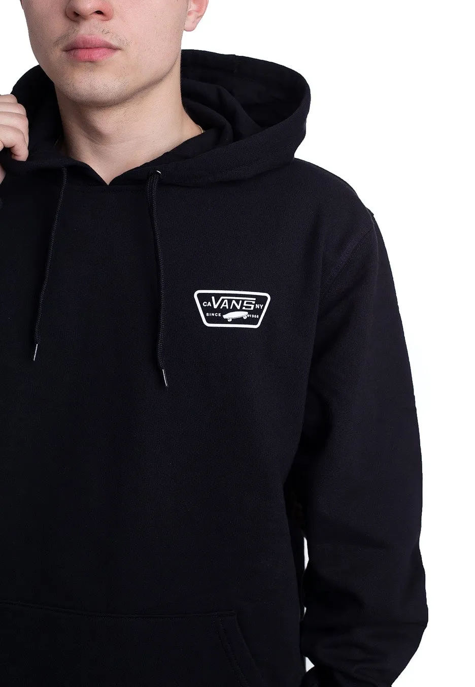 Crochet detail Vans - Full Patched PO II Black - Hoodie