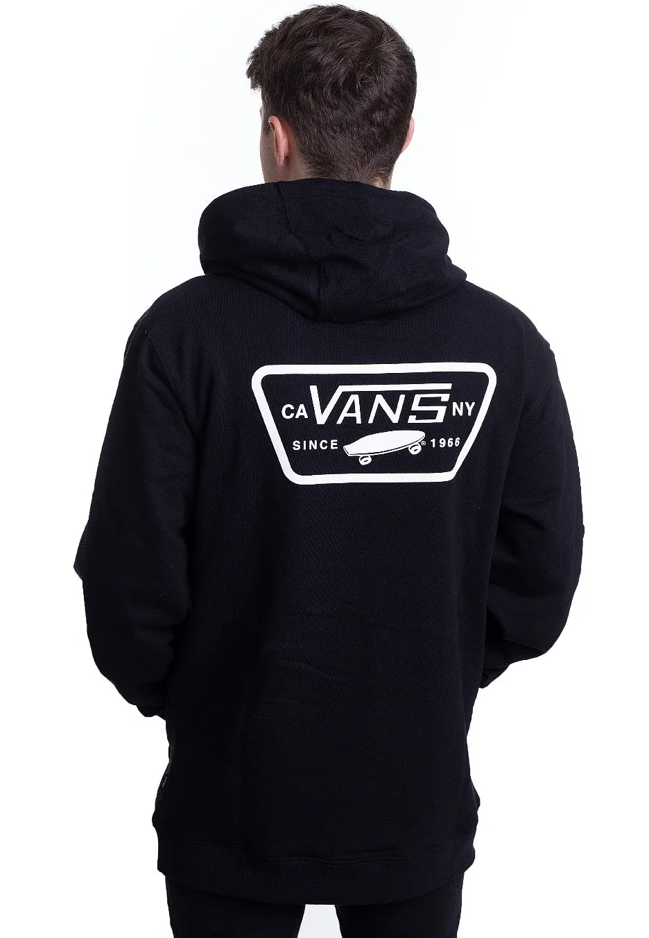 Crochet detail Vans - Full Patched PO II Black - Hoodie