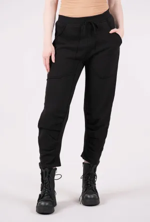 Stretchy Waist Cruel Summer Pants, Black