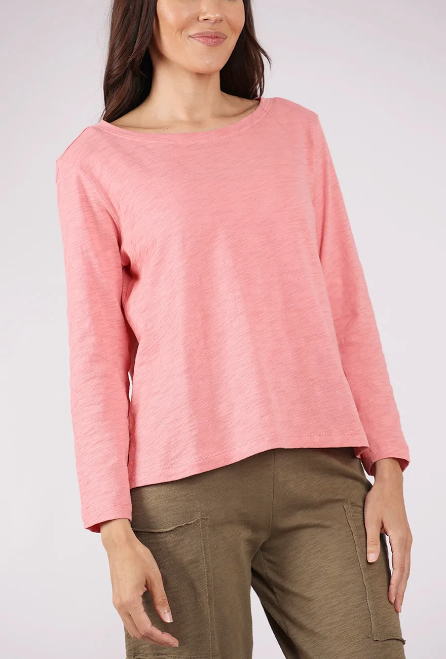 CS Boxy Tee, Rose Eye - catching - striking